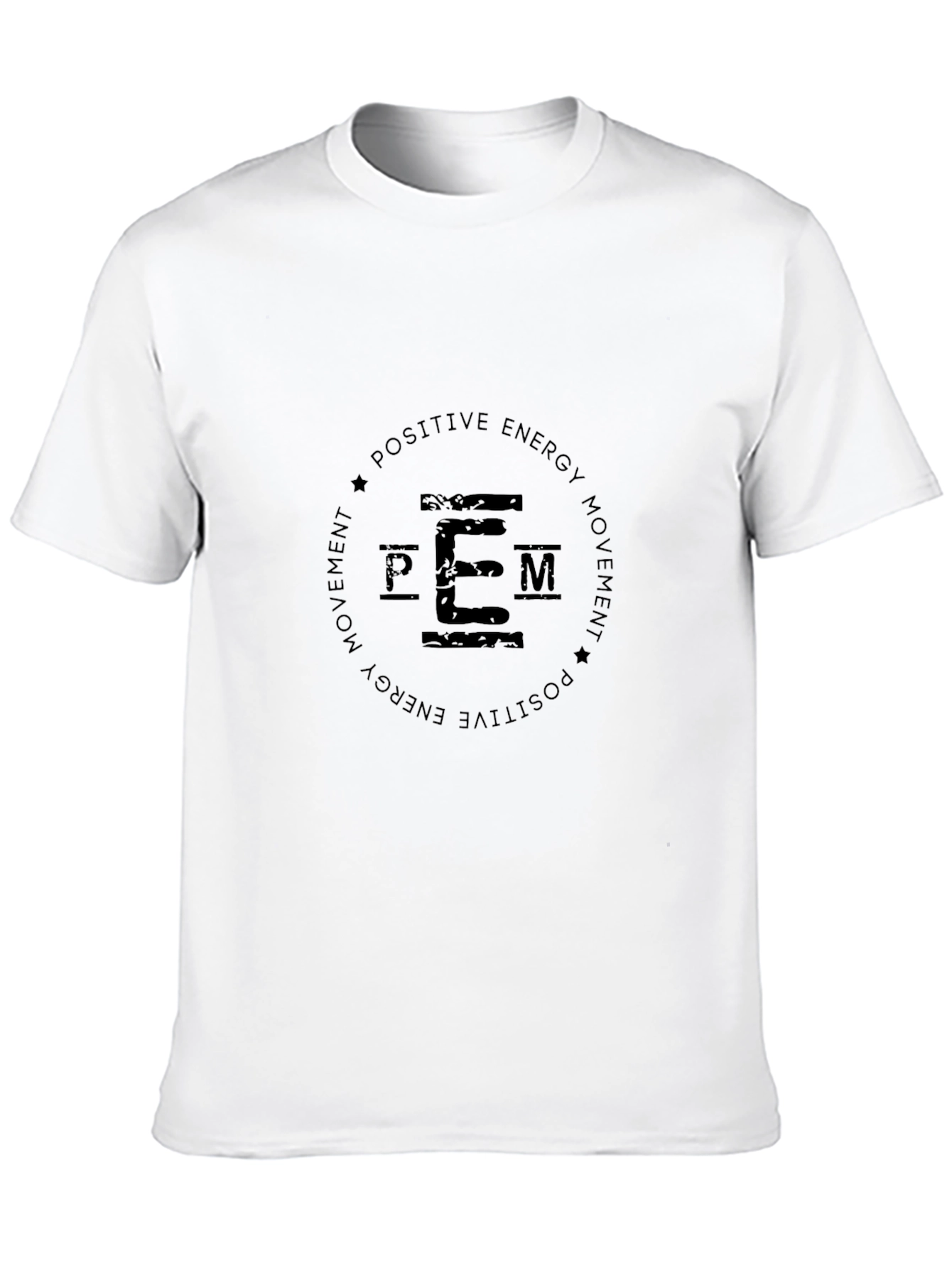 Positive Energy Movement Graphic T-Shirt - Black