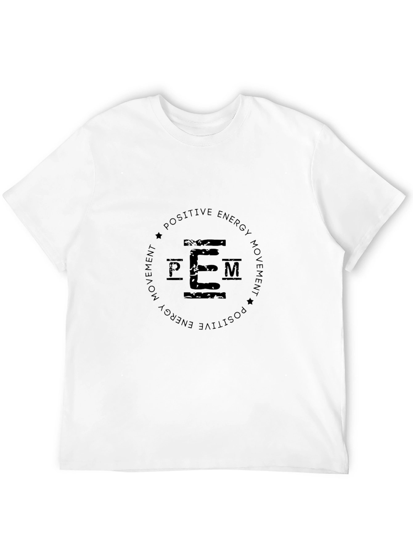 Positive Energy Movement Graphic T-Shirt - Black