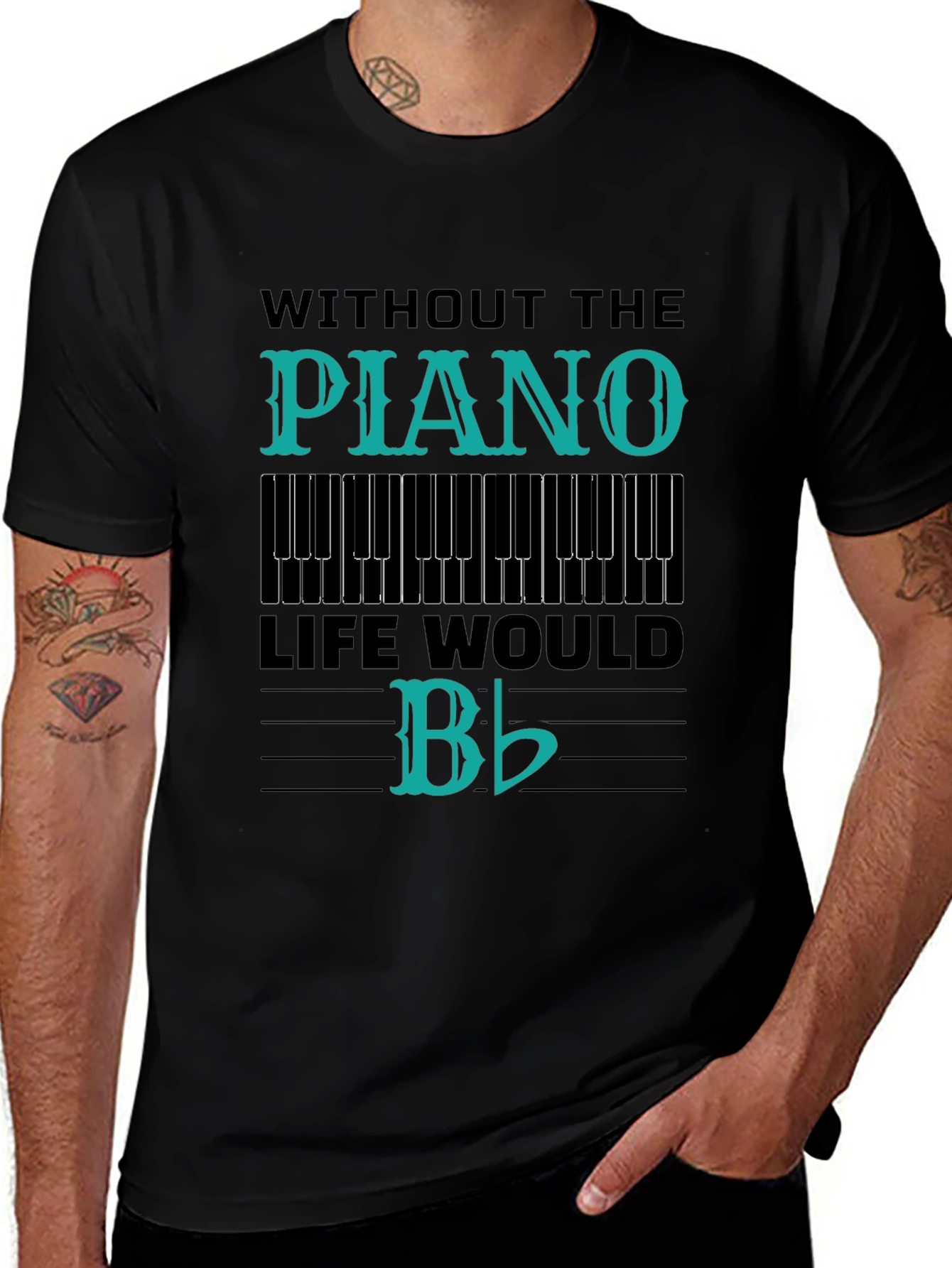 Piano Lovers T-Shirt - Music Gift