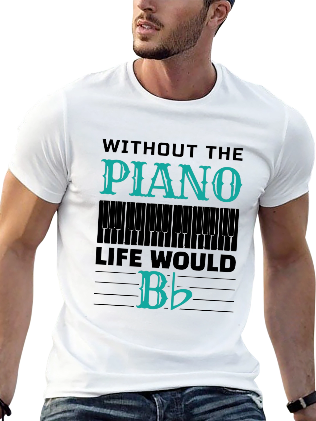 Piano Lovers T-Shirt - Music Gift