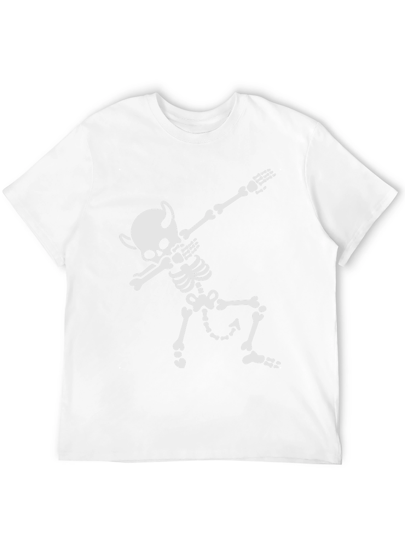 Dabbing Devil Skeleton T-Shirt - Halloween Tee