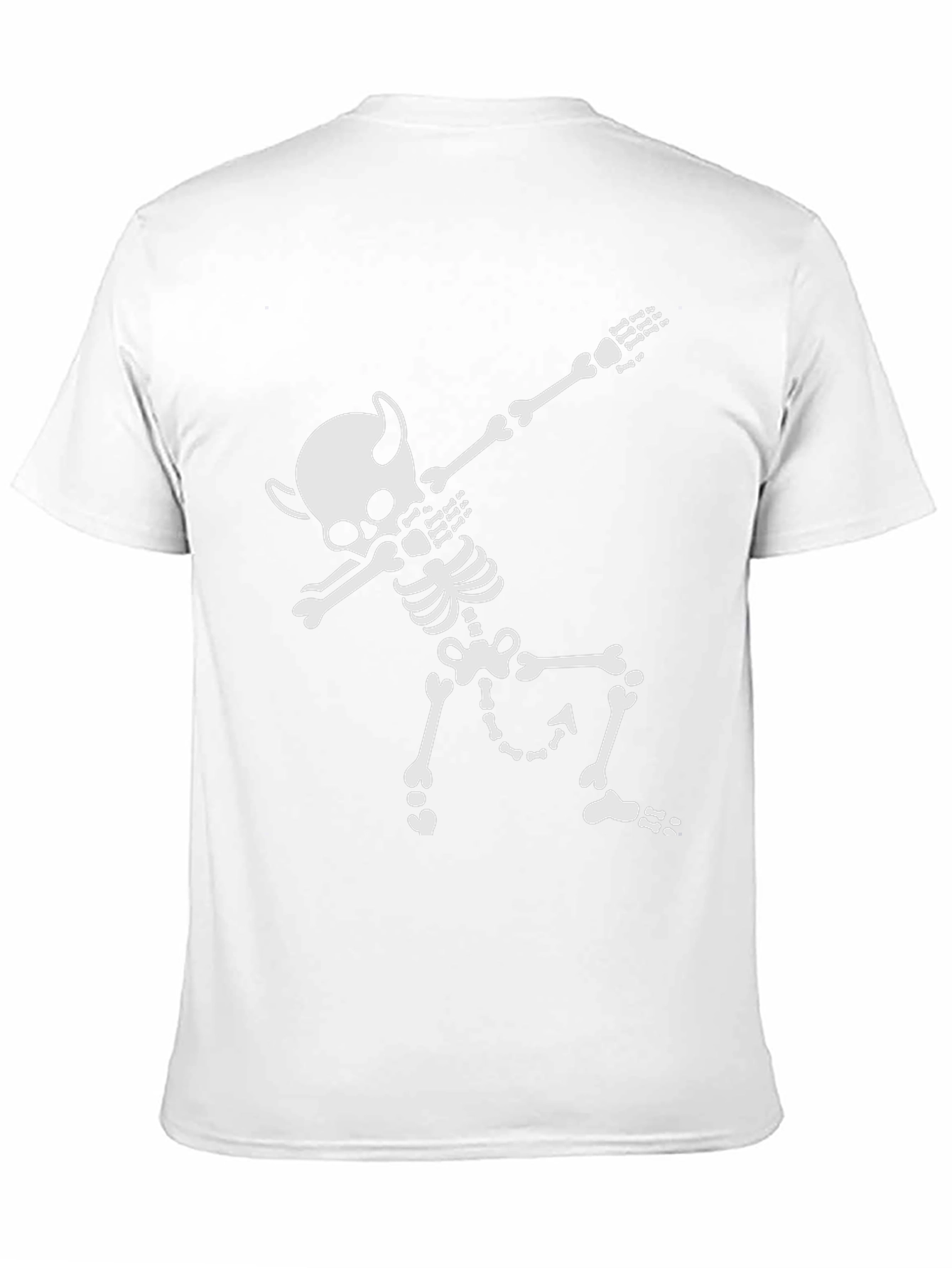 Dabbing Devil Skeleton T-Shirt - Halloween Tee