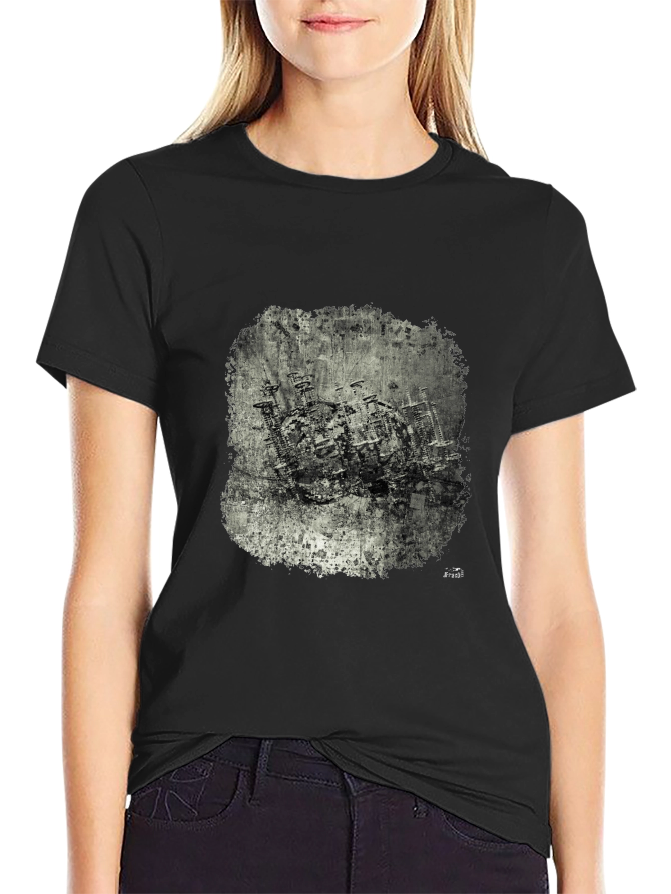 Urban Decay Graphic Tee - Black Cotton Blend