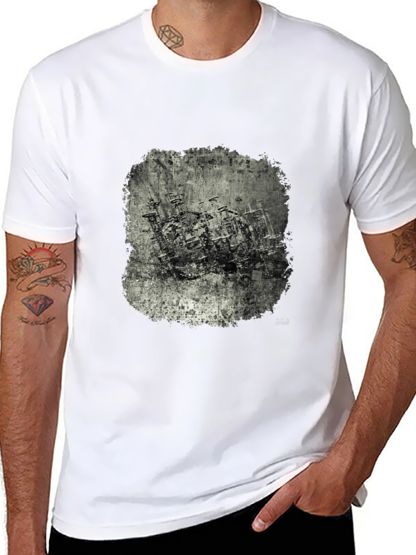 Urban Decay Graphic Tee - Black Cotton Blend