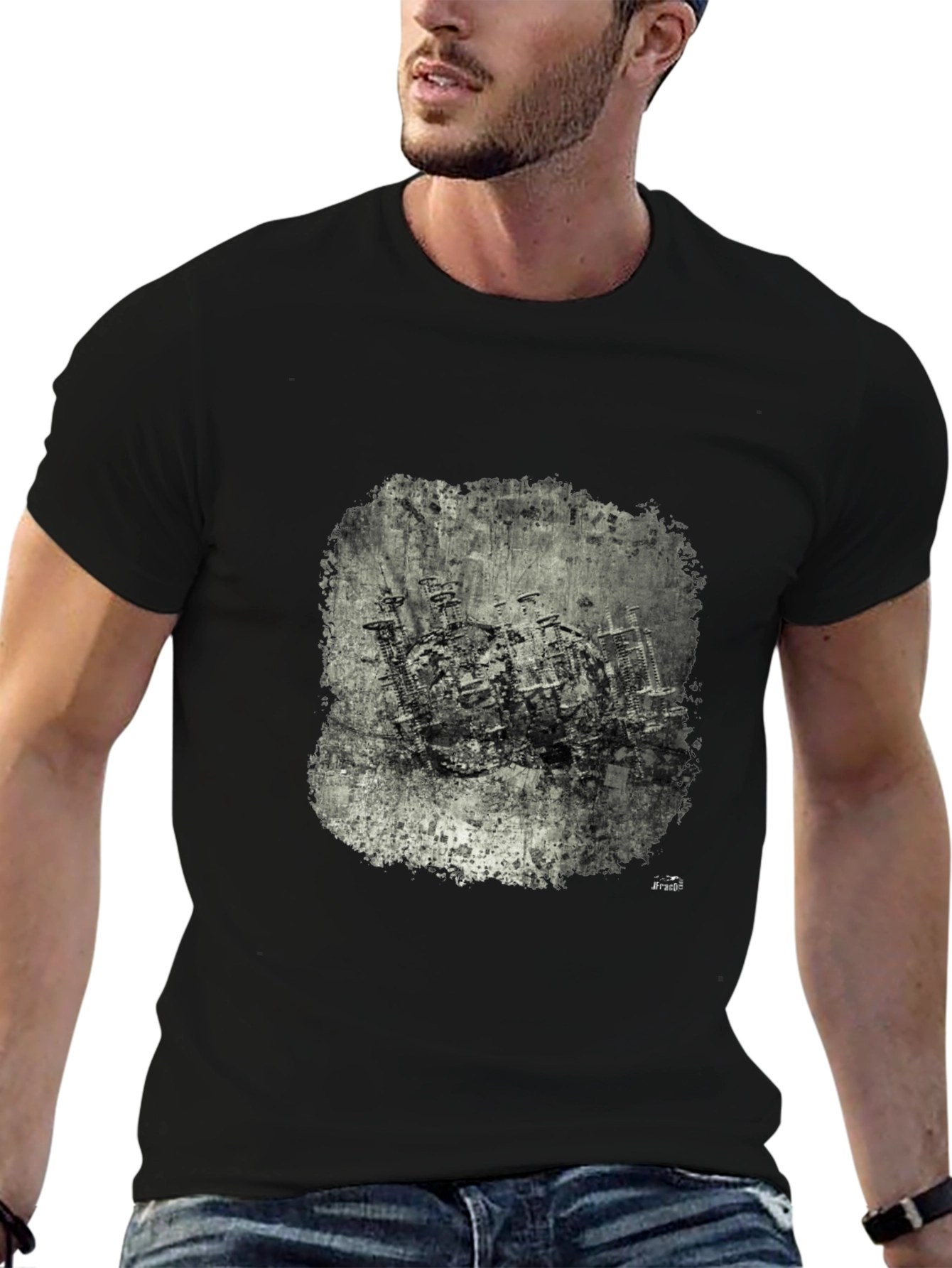 Urban Decay Graphic Tee - Black Cotton Blend