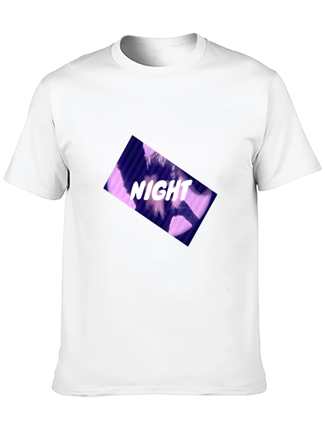 Night Design Black T-Shirt