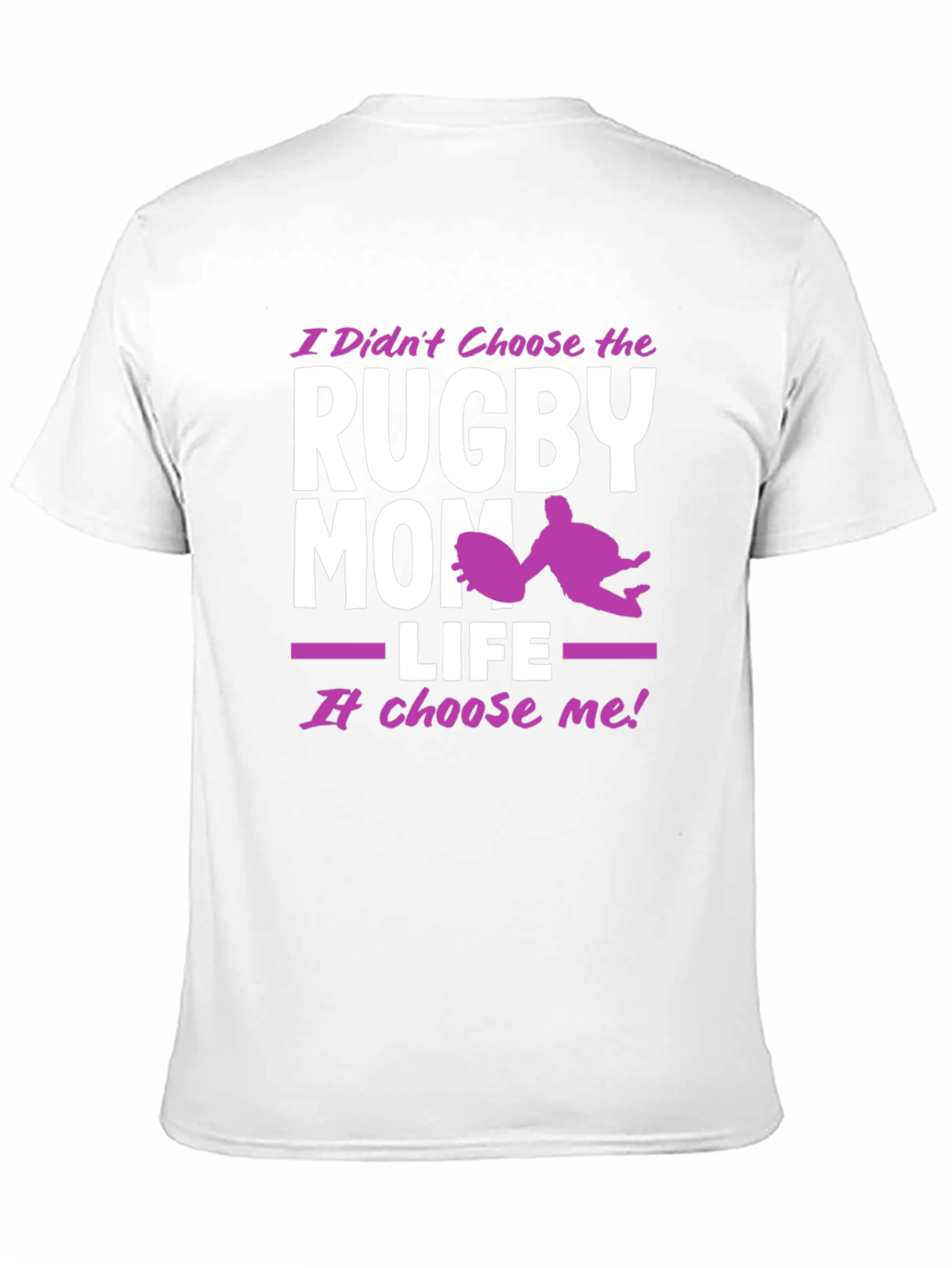 Rugby Mom Life Graphic T-Shirt