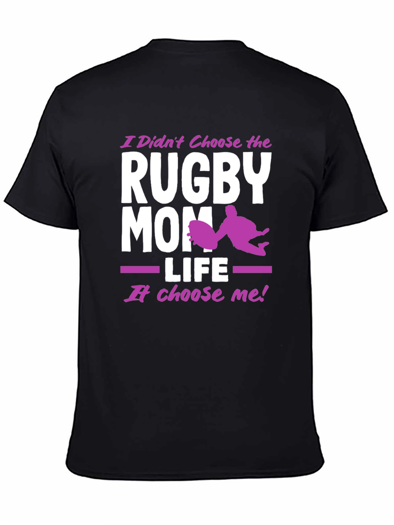 Rugby Mom Life Graphic T-Shirt