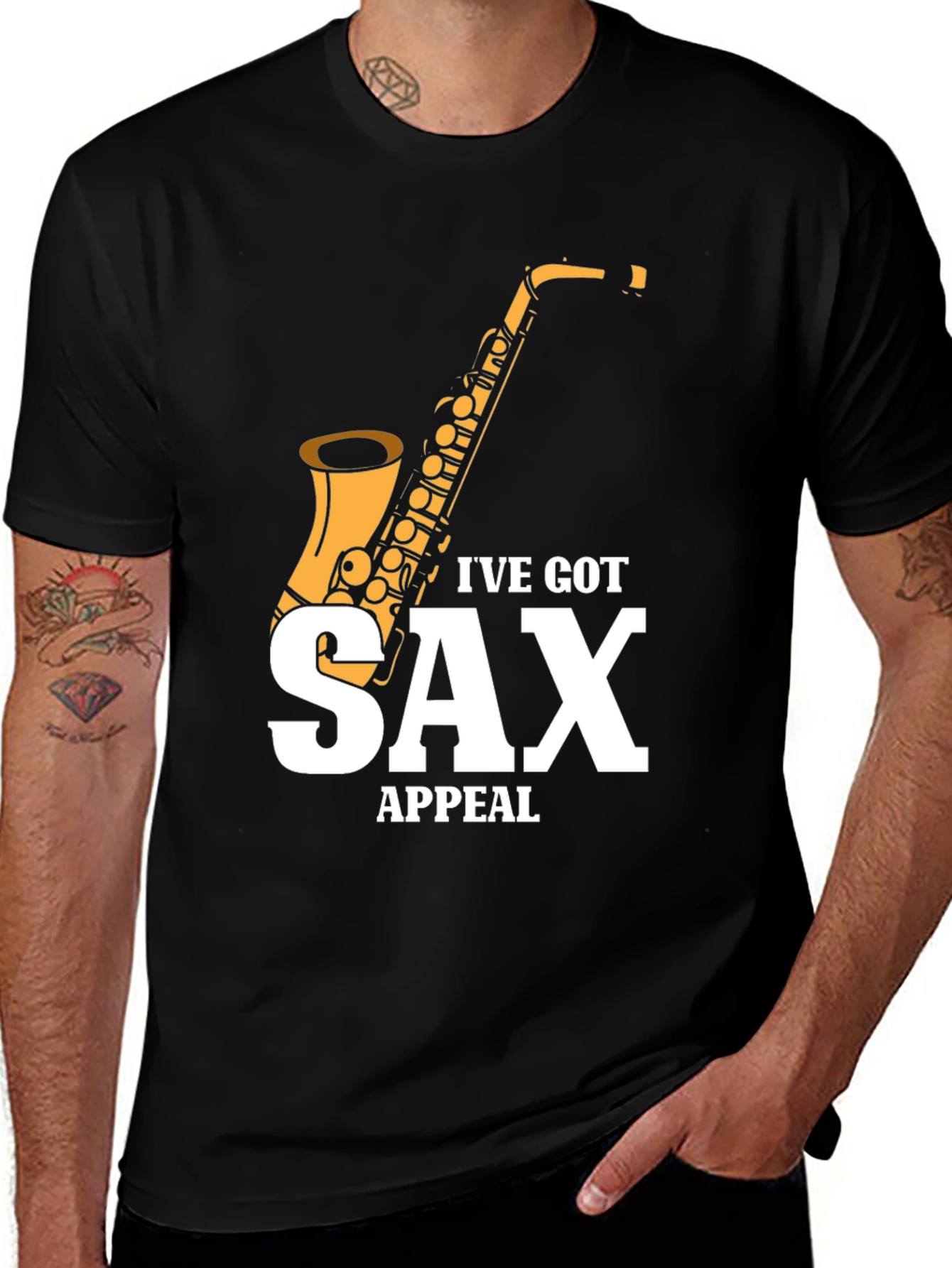 Sax Appeal T-Shirt - Musician Humor Tee
