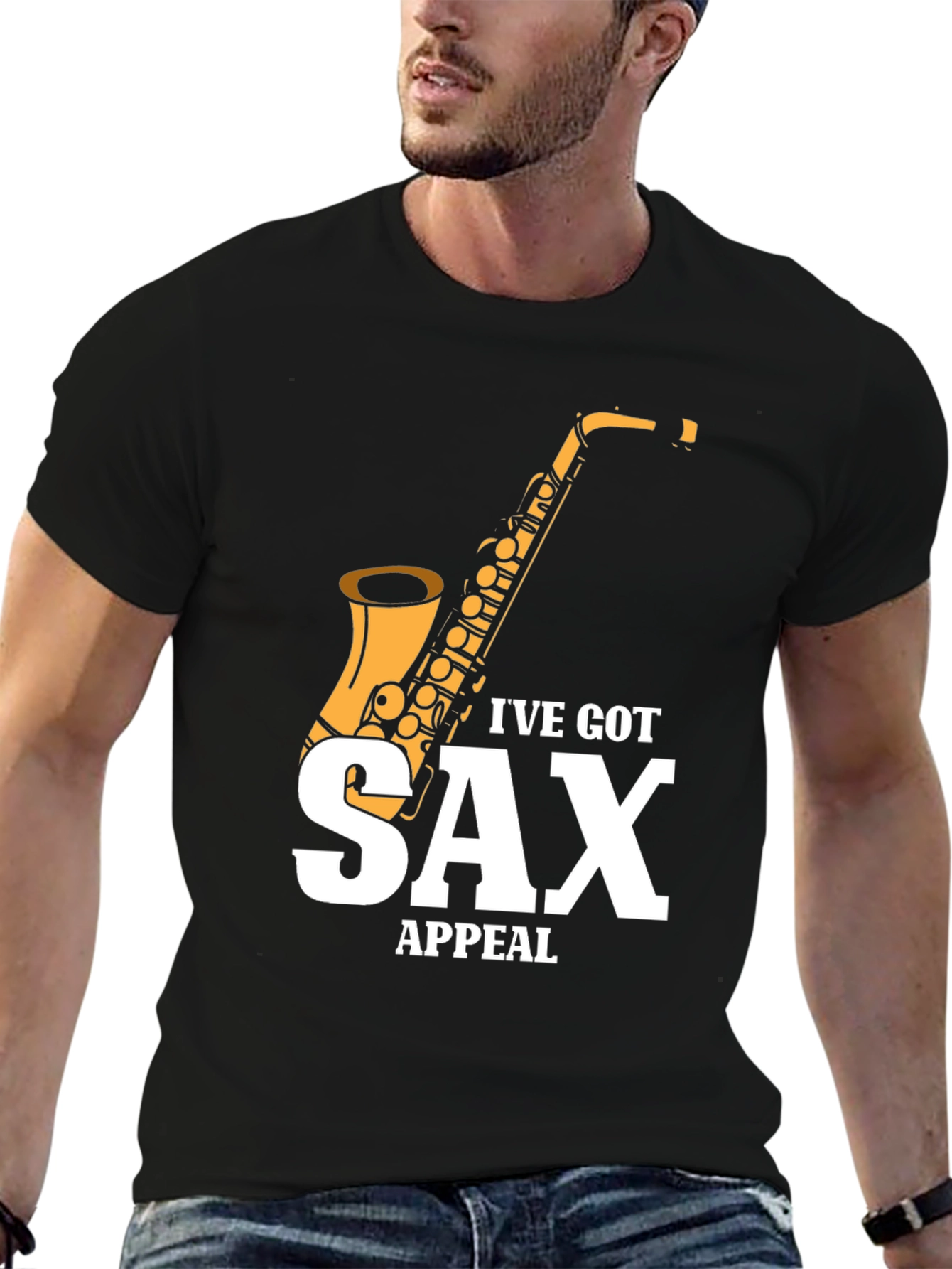 Sax Appeal T-Shirt - Musician Humor Tee