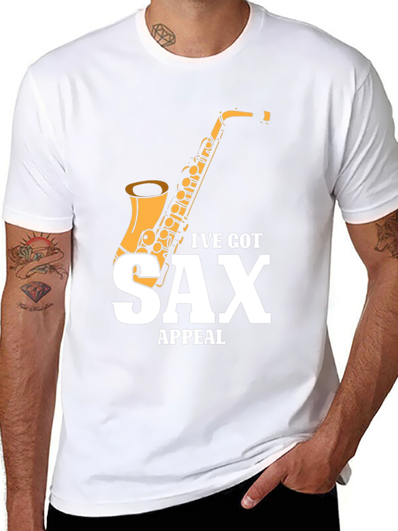 Sax Appeal T-Shirt - Musician Humor Tee