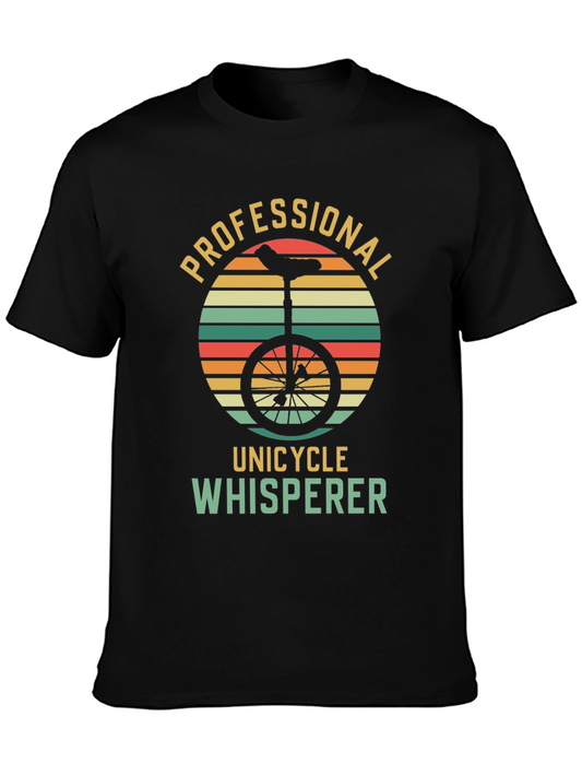 Professional Unicycle Whisperer Graphic Tee