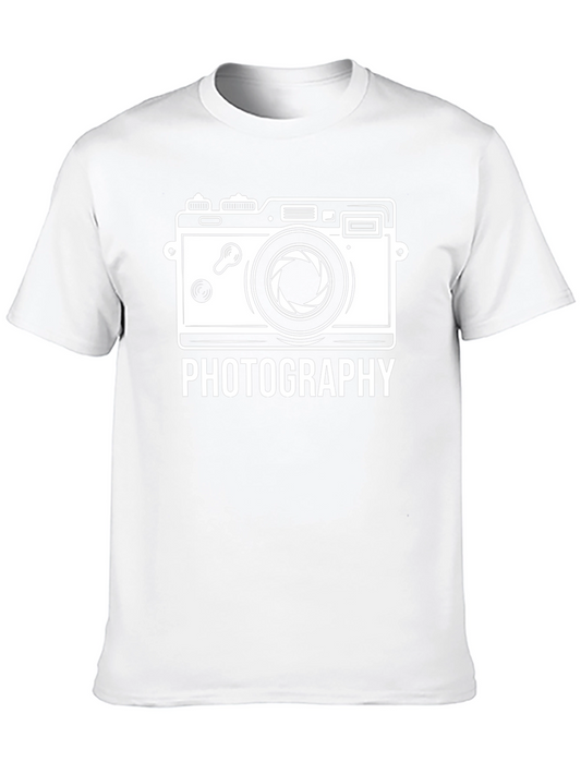 Photography Camera Graphic T-Shirt