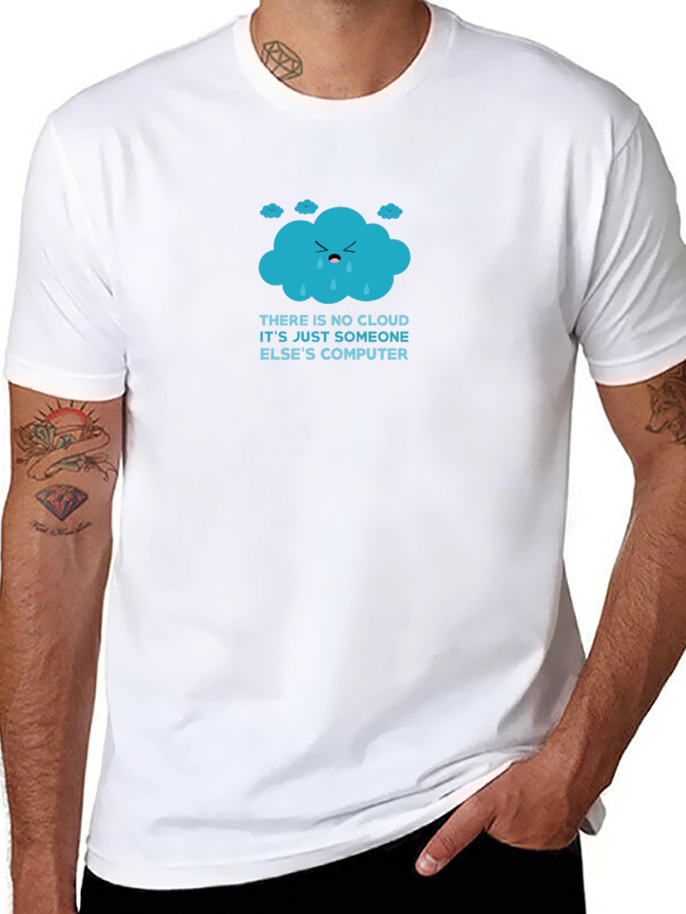 Funny Cloud T-Shirt - Programmer Humor Tee