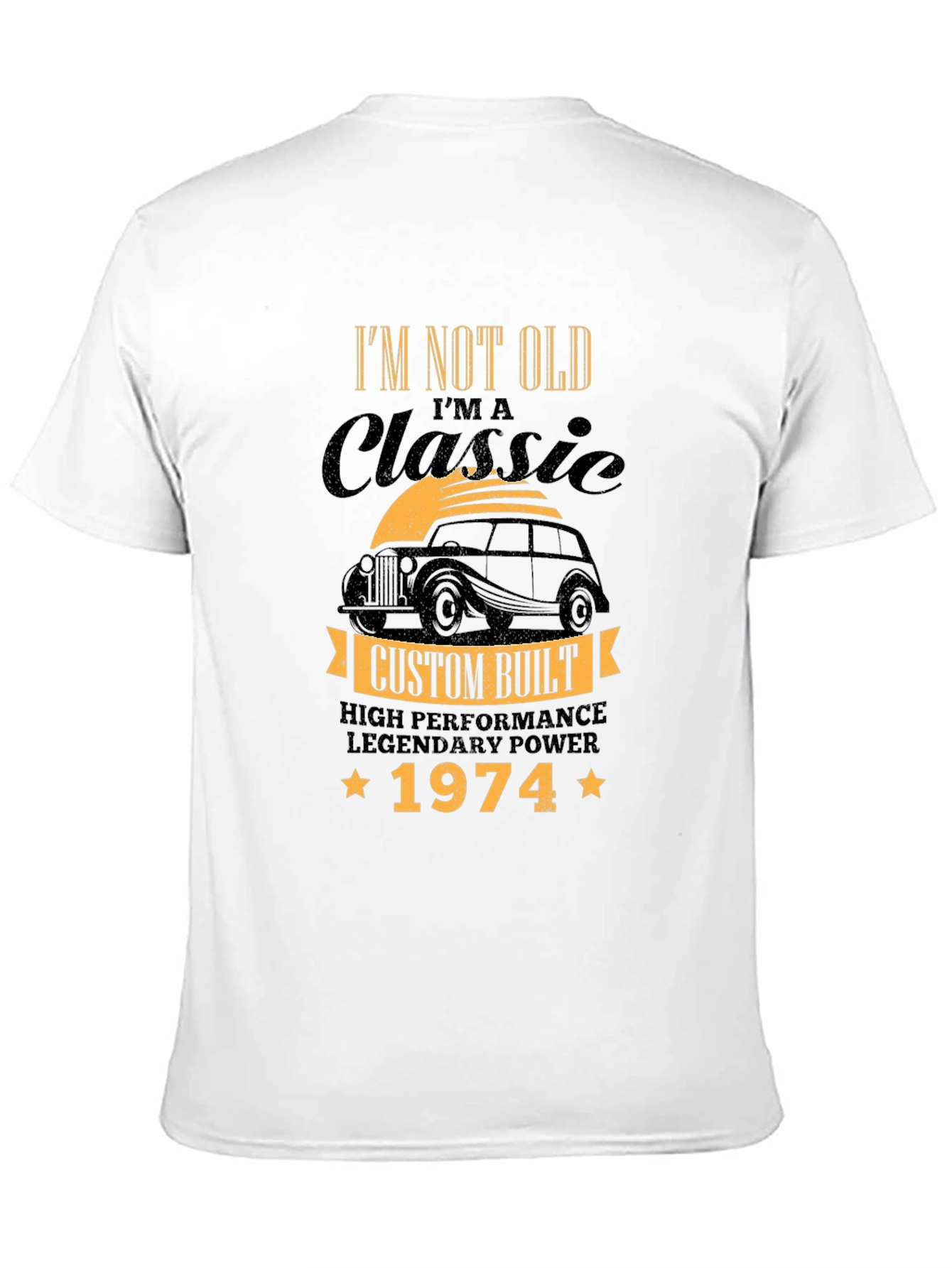 Classic 1974 Custom Built T-Shirt