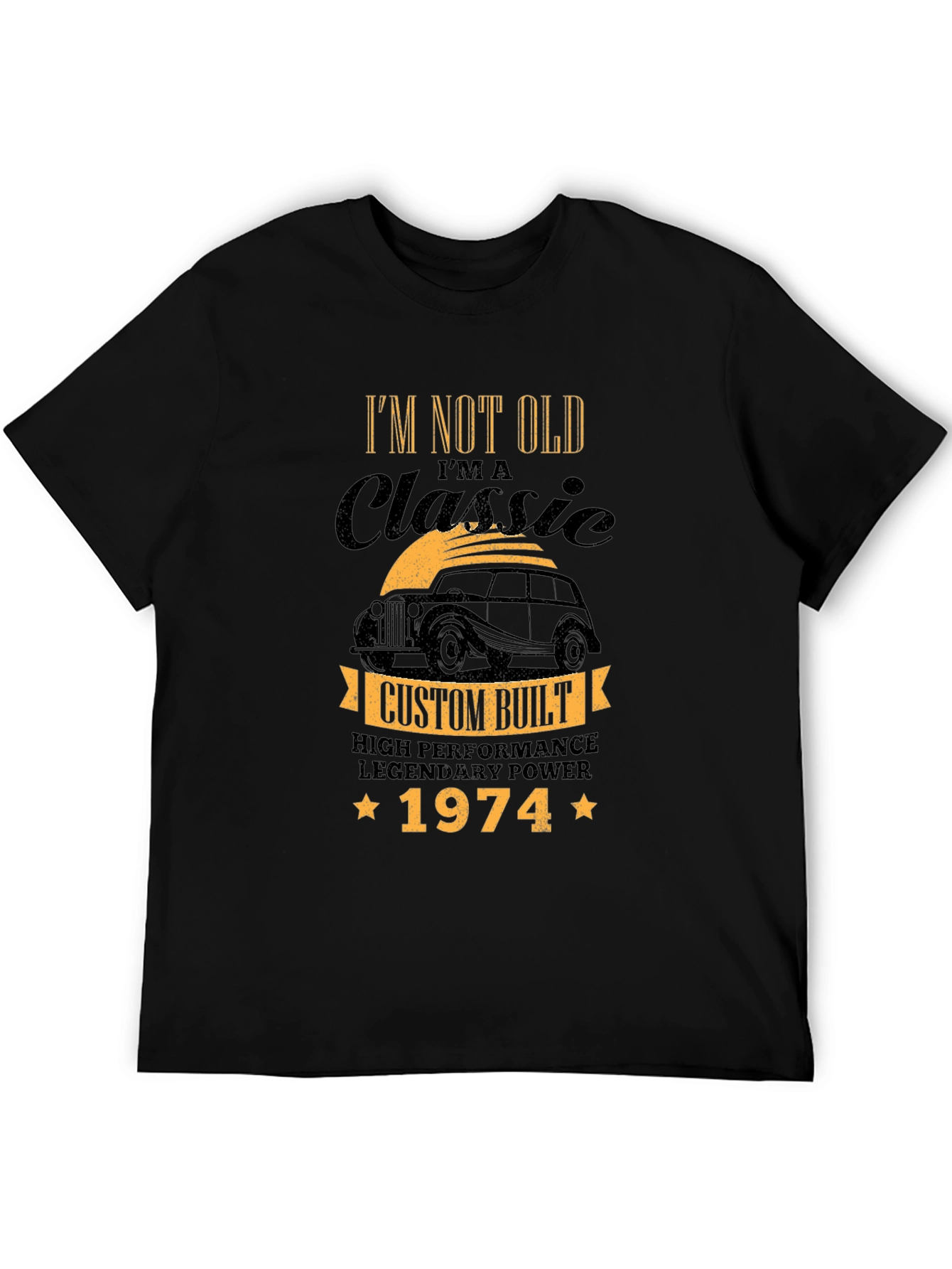 Classic 1974 Custom Built T-Shirt