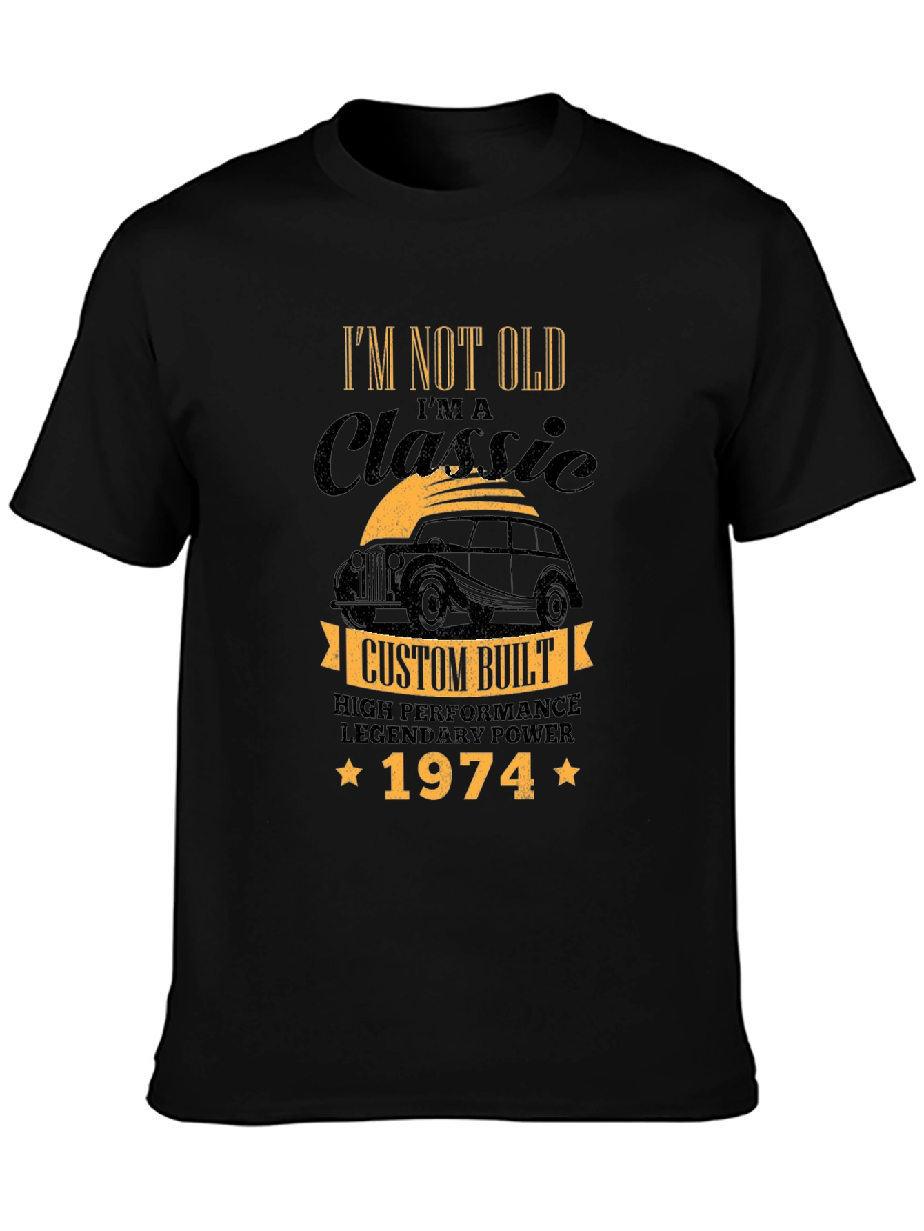 Classic 1974 Custom Built T-Shirt