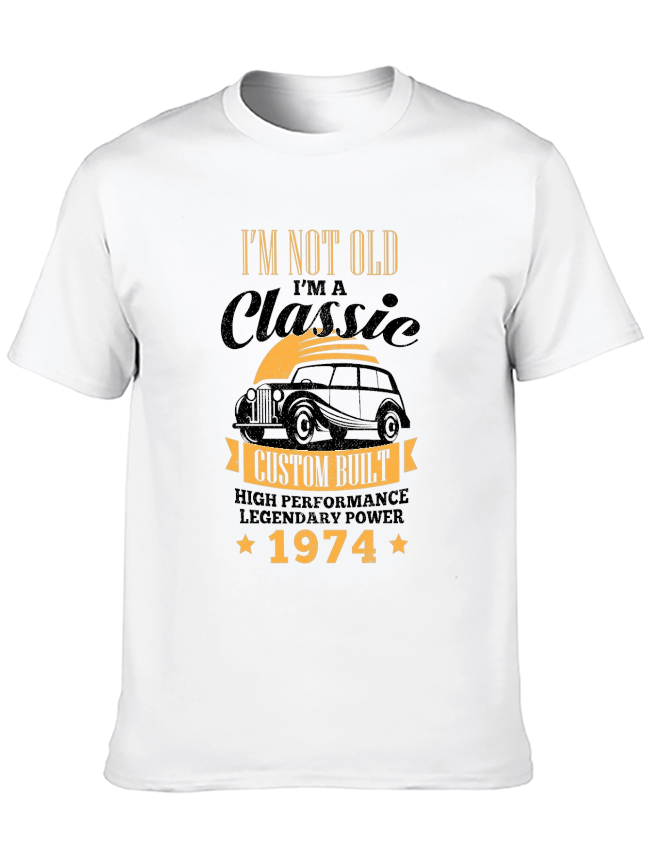 Classic 1974 Custom Built T-Shirt