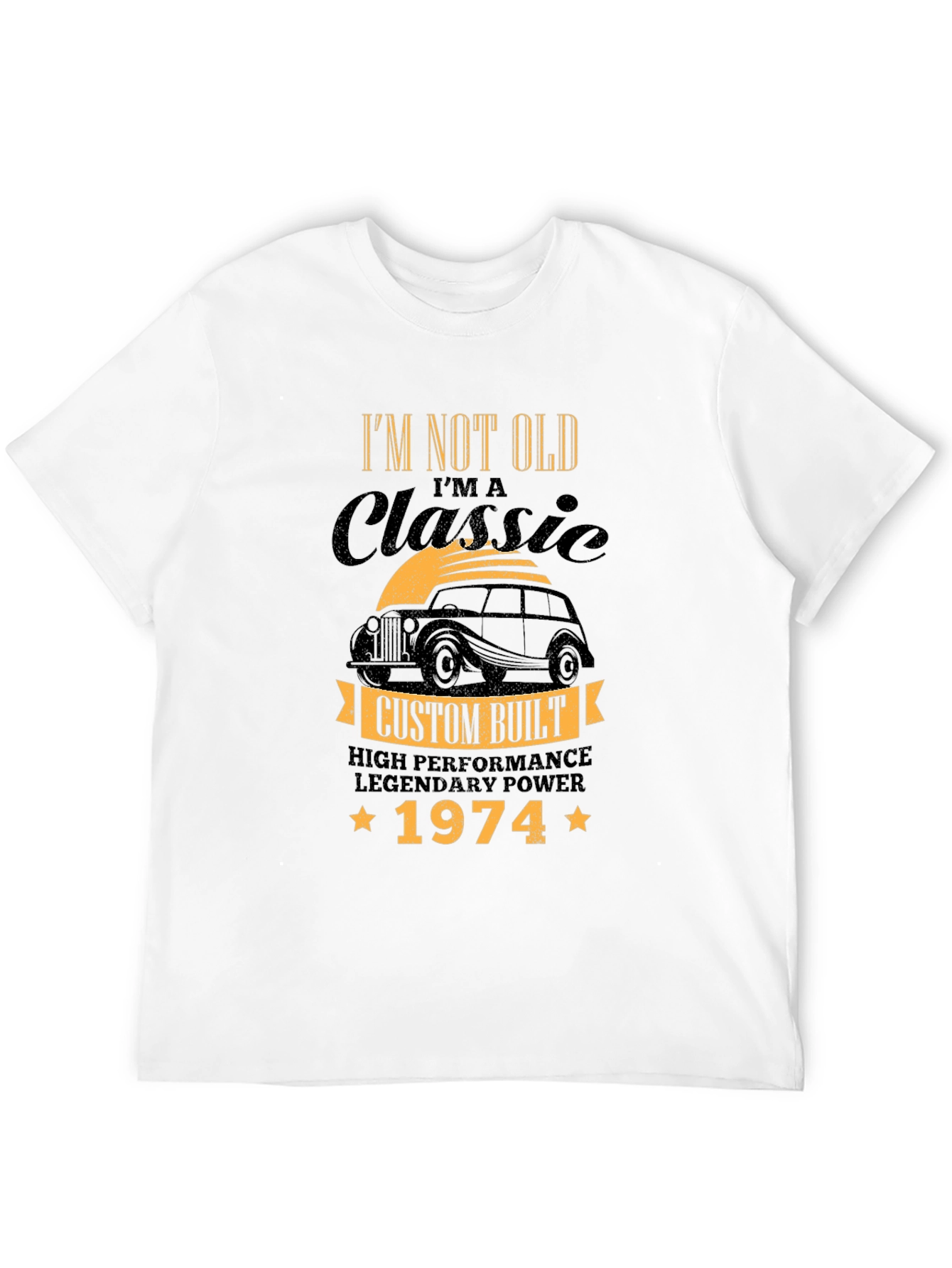 Classic 1974 Custom Built T-Shirt