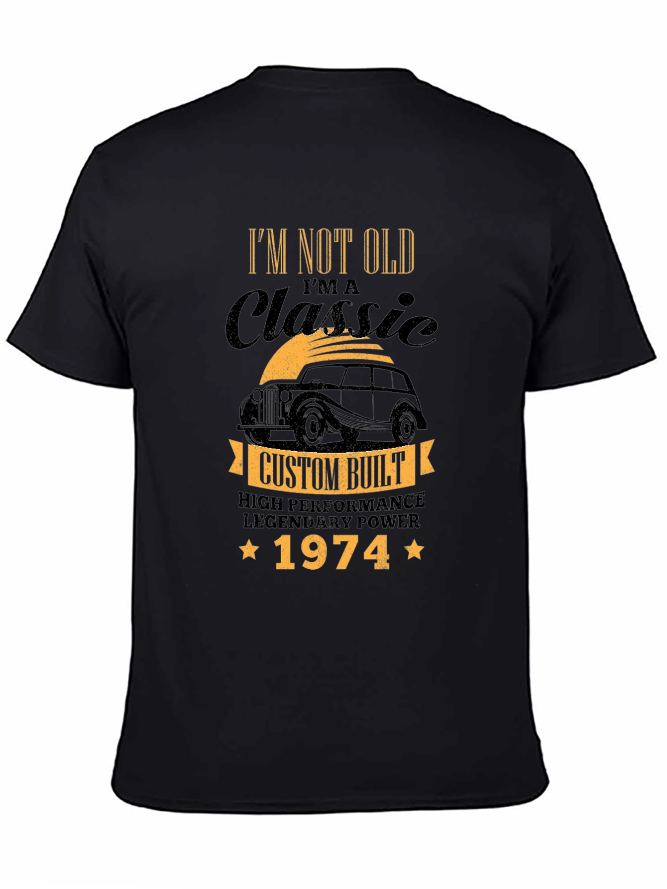 Classic 1974 Custom Built T-Shirt