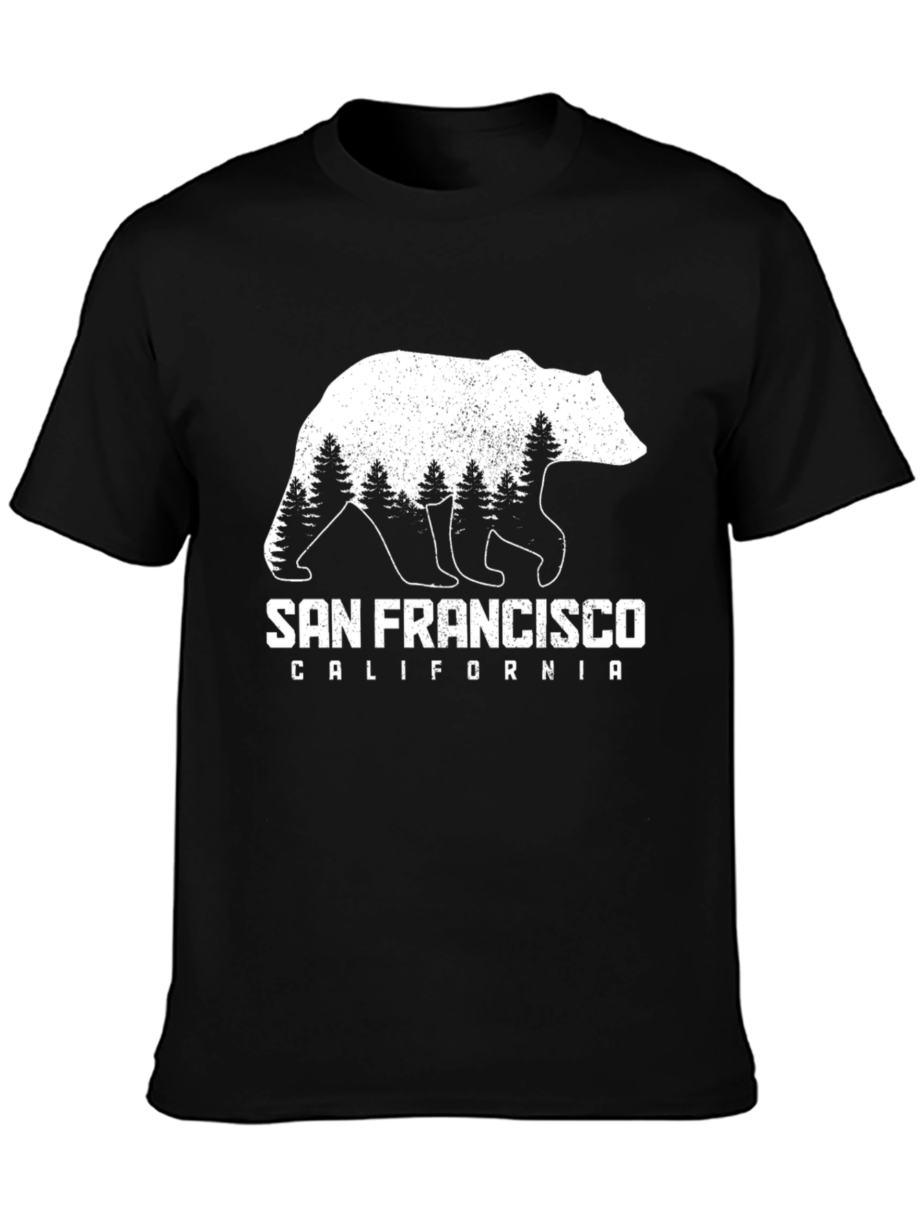 San Francisco Bear Graphic Tee - California Souvenir