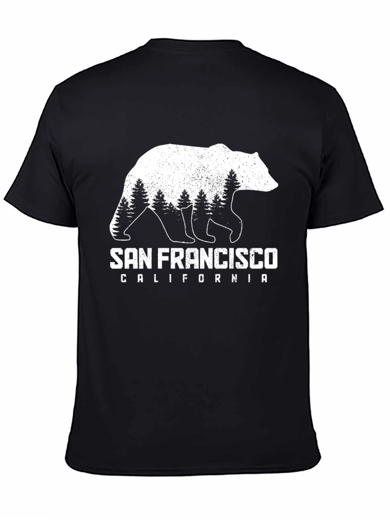San Francisco Bear Graphic Tee - California Souvenir