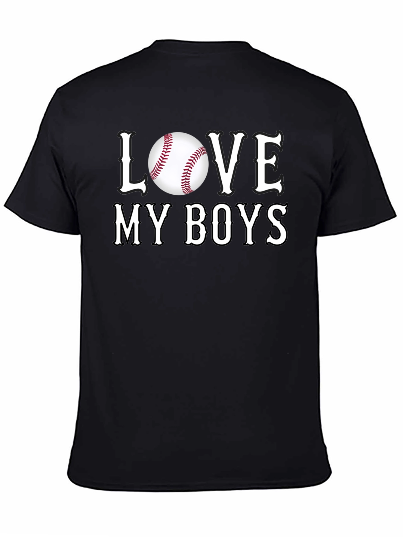 Love My Boys Baseball T-Shirt