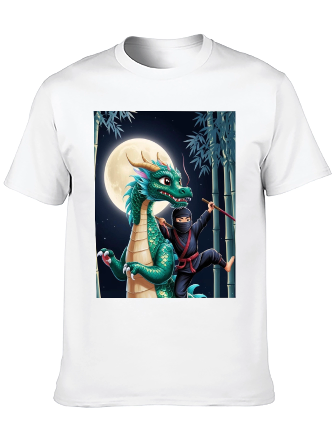 Dragon & Ninja Graphic Tee