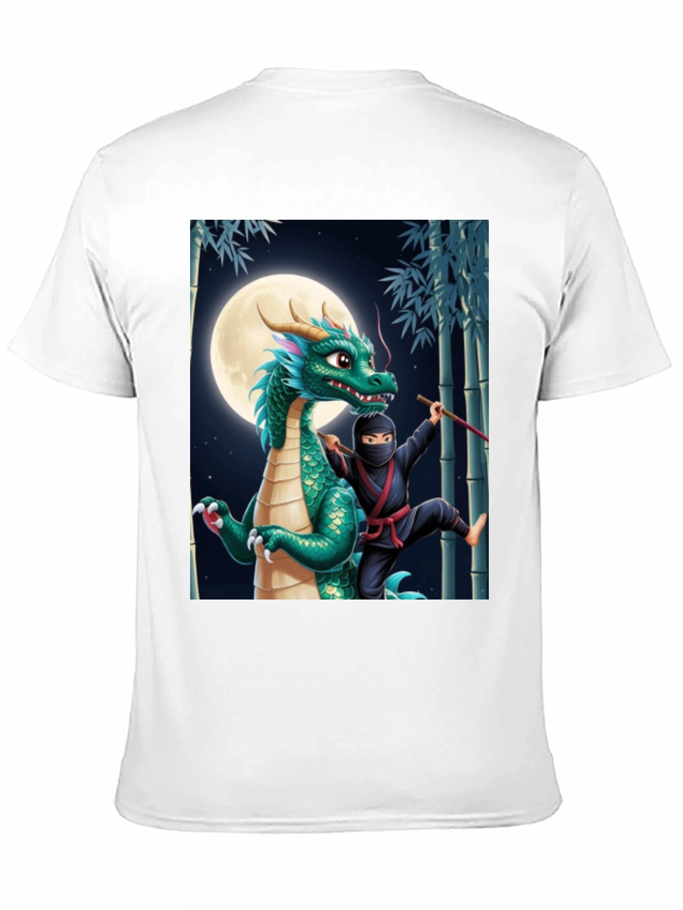 Dragon & Ninja Graphic Tee