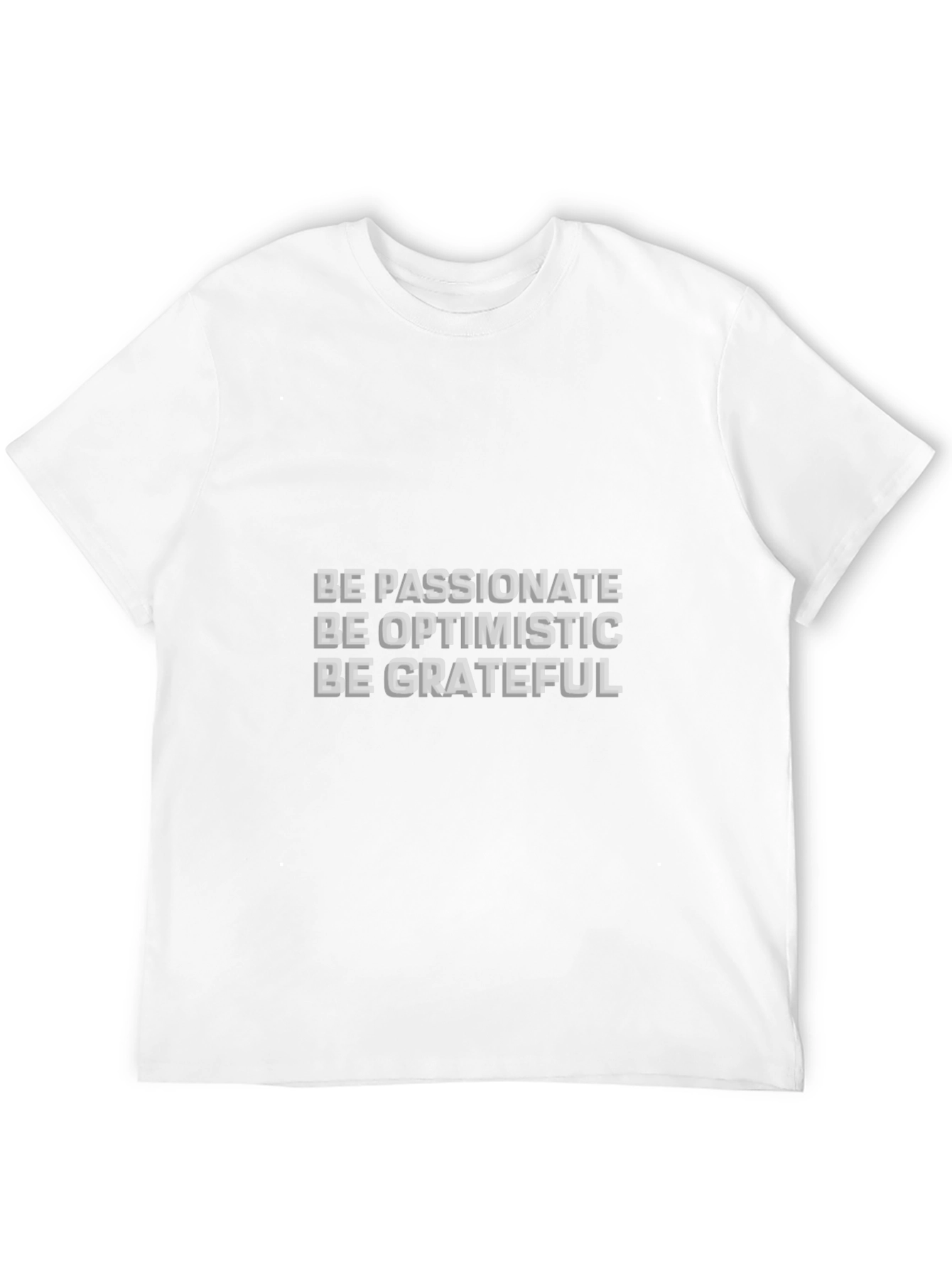 Be Positive Graphic Tee - Black