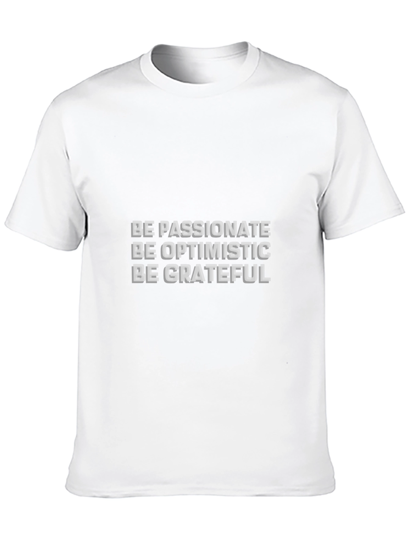 Be Positive Graphic Tee - Black
