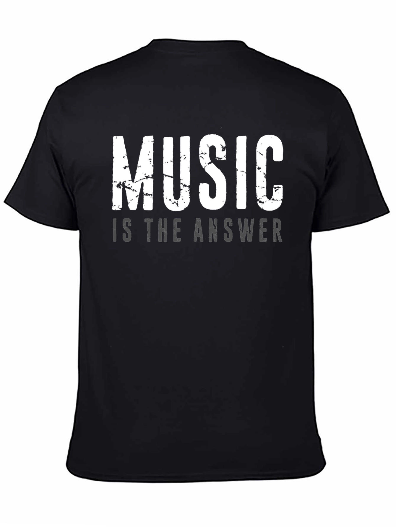 Music is the Answer Graphic T-Shirt