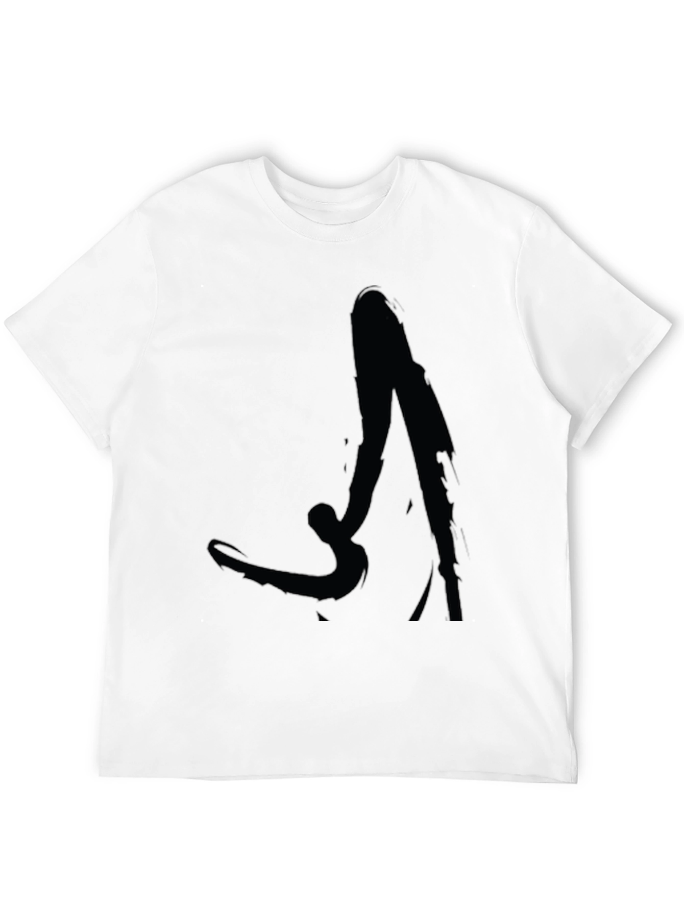 Abstract Art Tee - Black