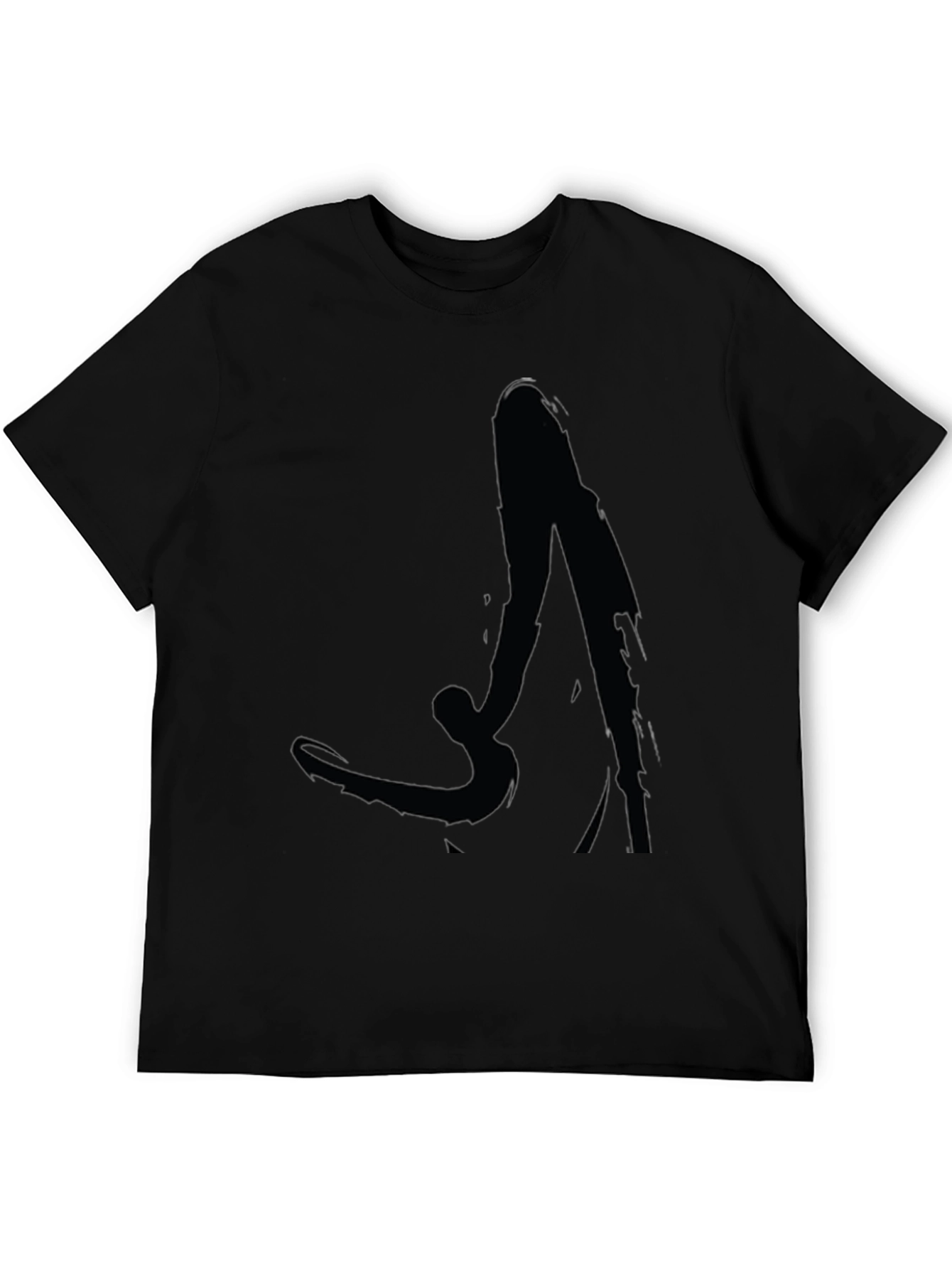 Abstract Art Tee - Black