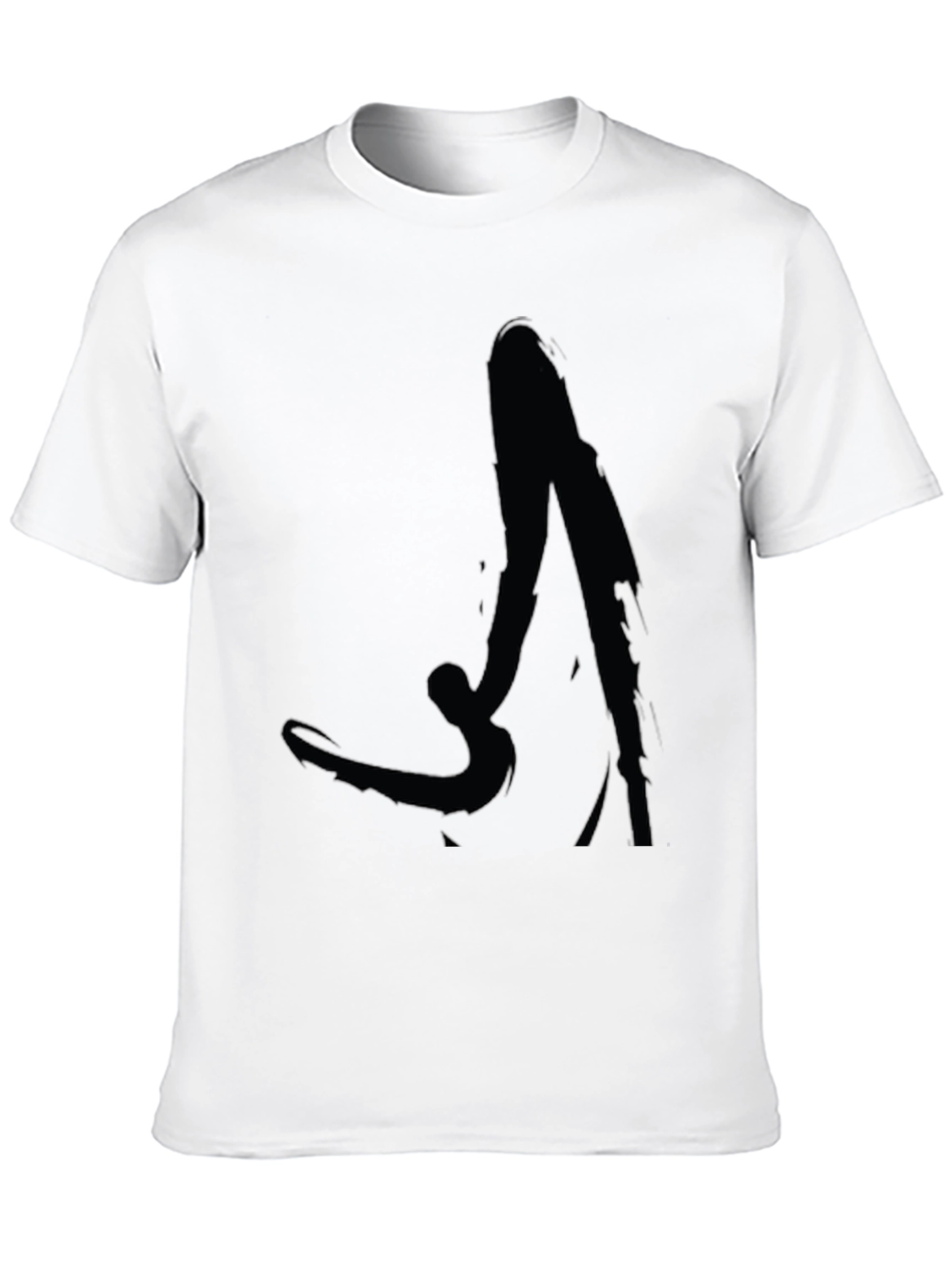 Abstract Art Tee - Black