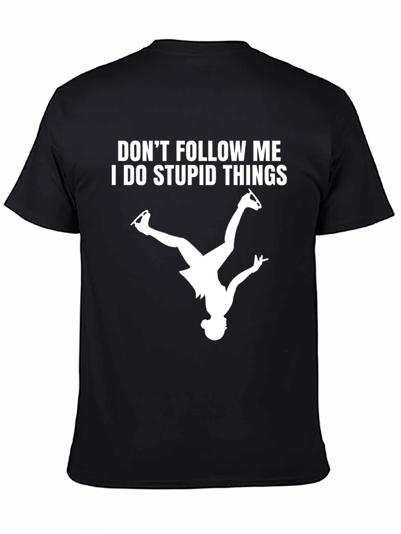 Funny Ice Skating T-Shirt - Dont Follow Me