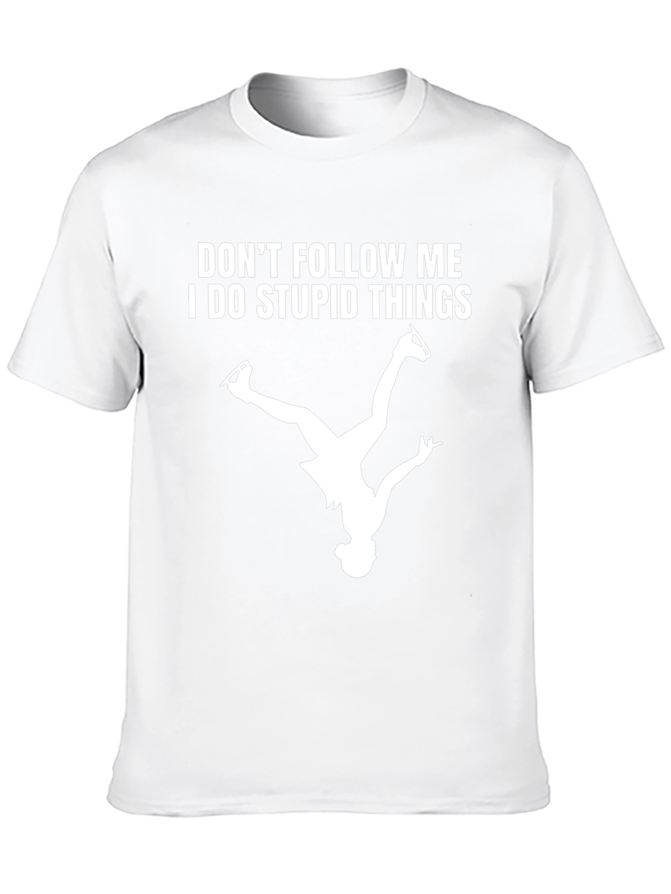 Funny Ice Skating T-Shirt - Dont Follow Me