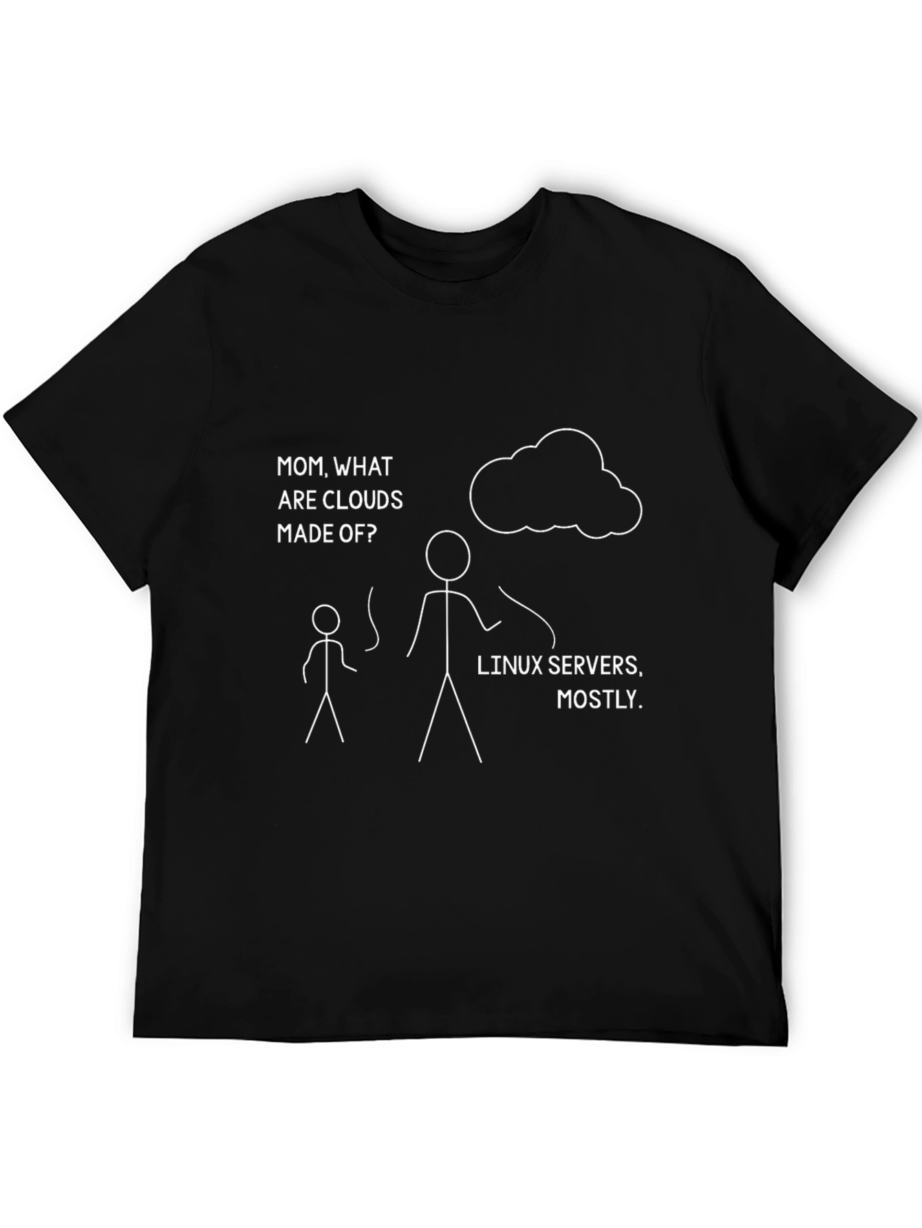 Linux Servers Cloud T-Shirt