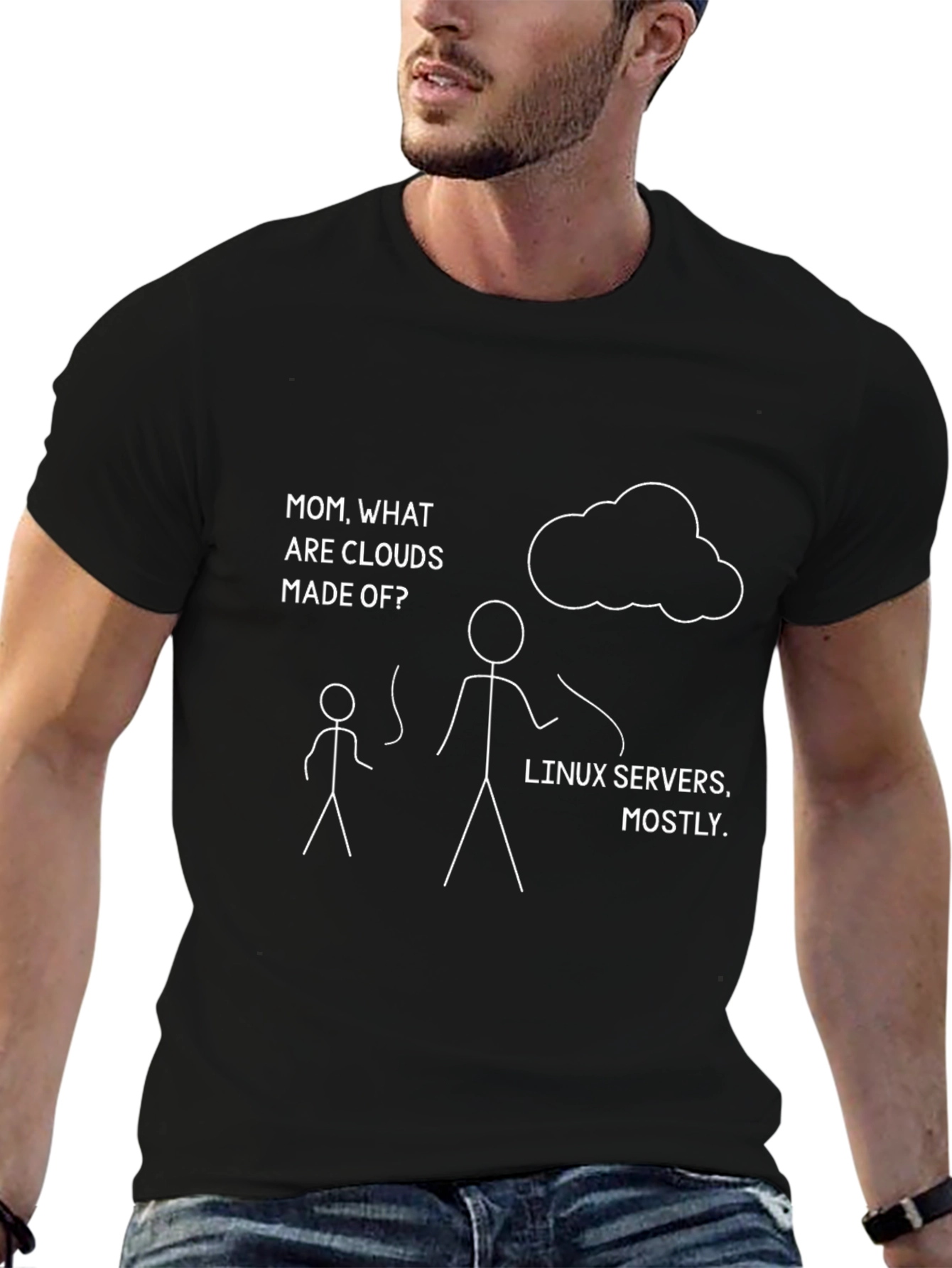 Linux Servers Cloud T-Shirt