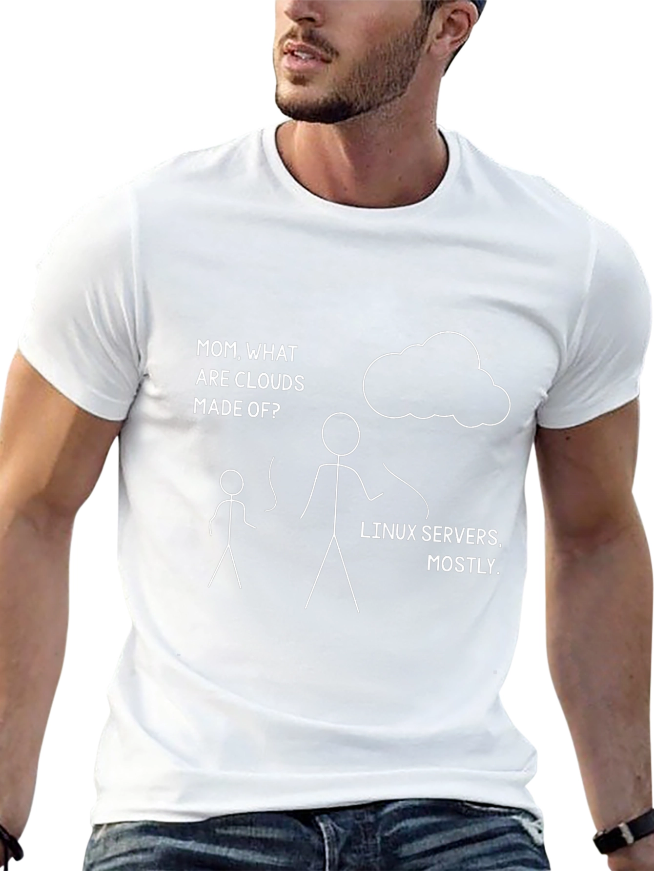 Linux Servers Cloud T-Shirt