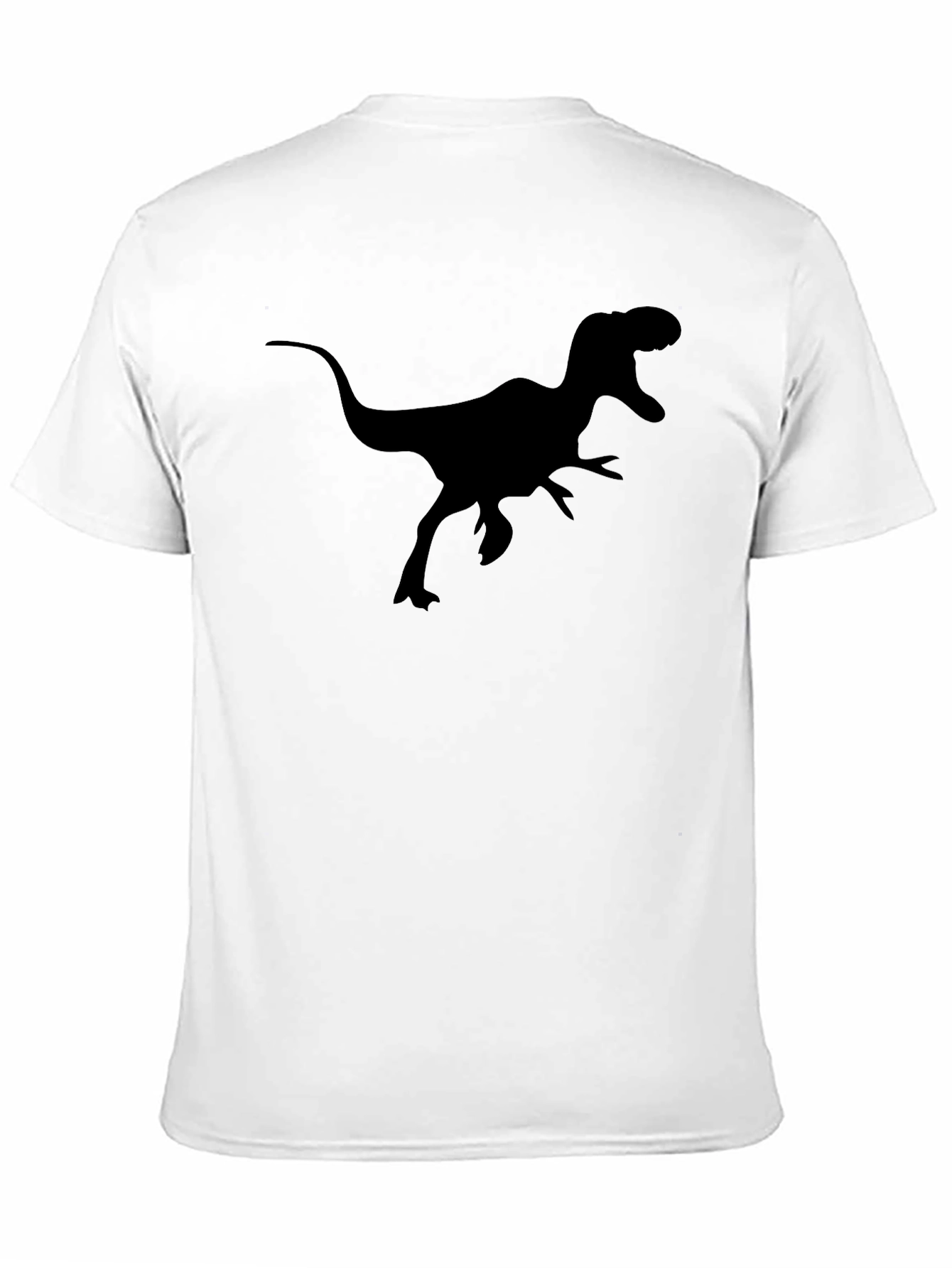 Dino Silhouette Black T-Shirt