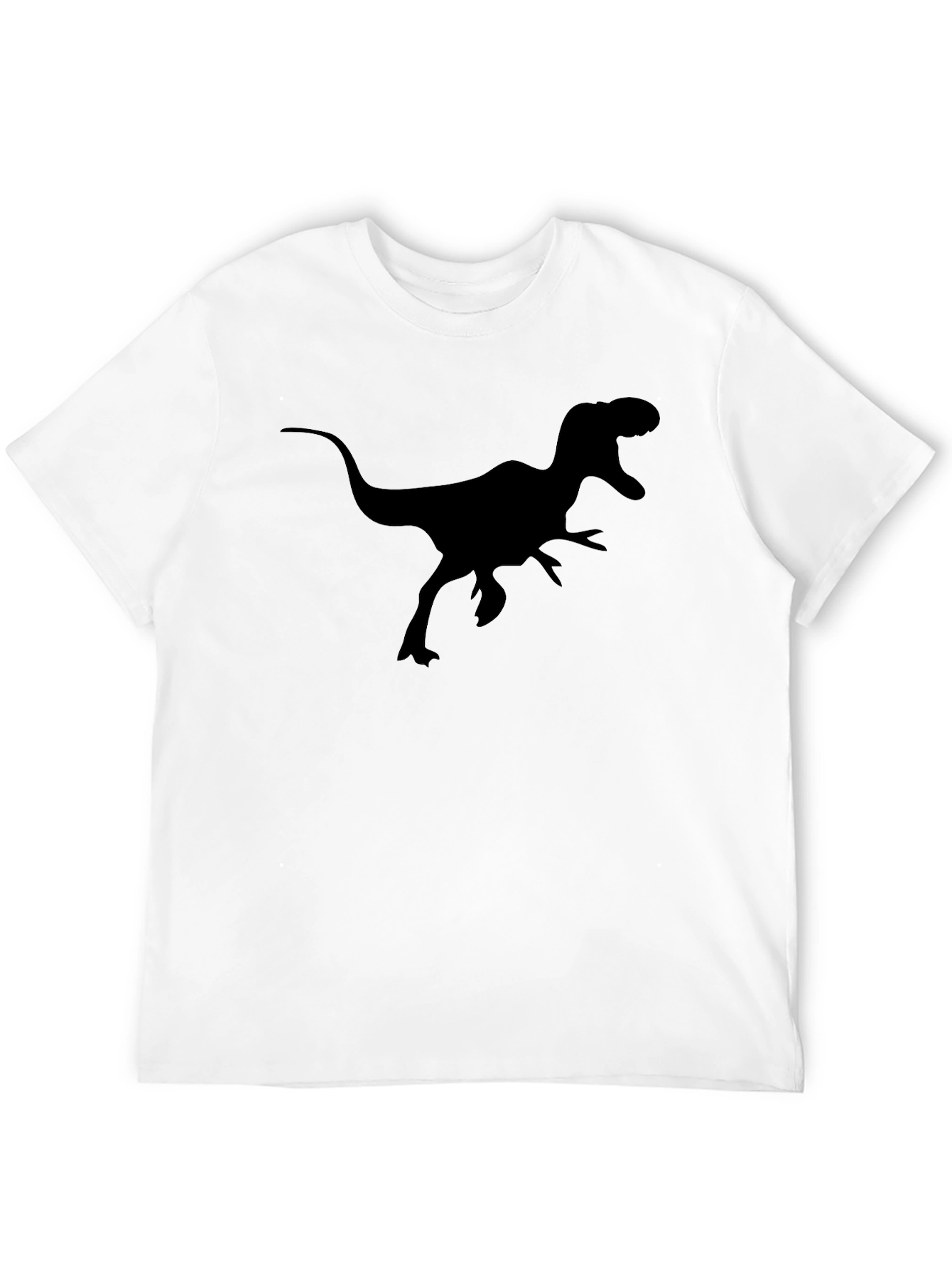 Dino Silhouette Black T-Shirt
