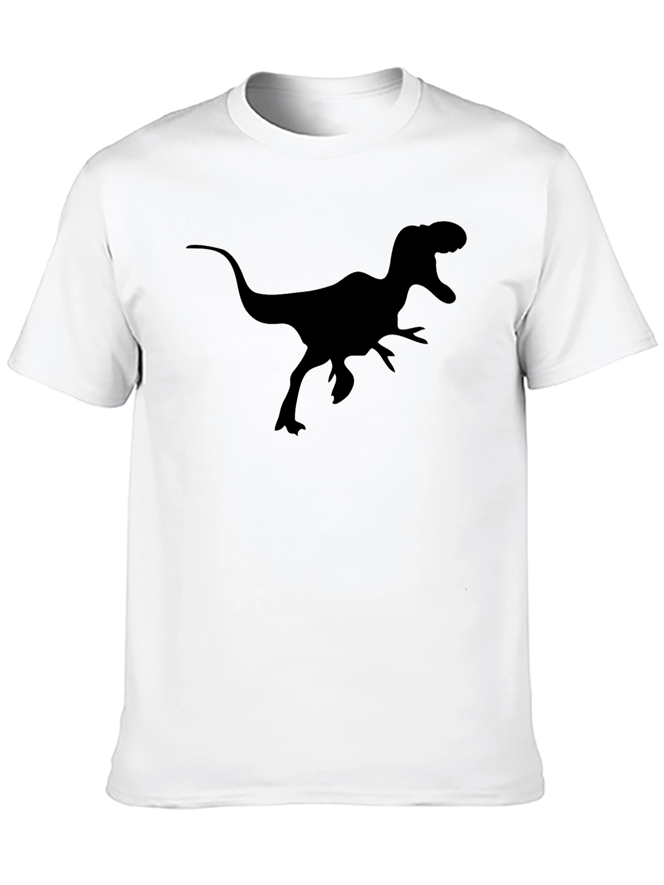 Dino Silhouette Black T-Shirt