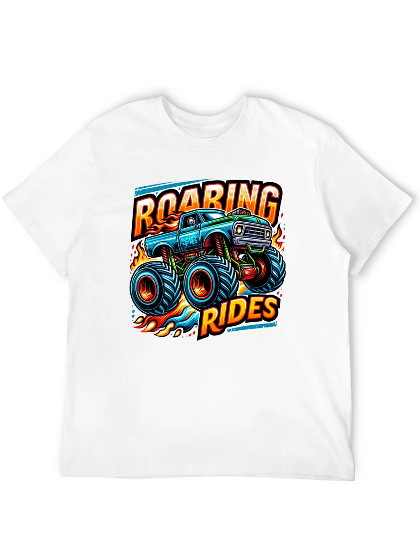 Roaring Rides Monster Truck Graphic Tee