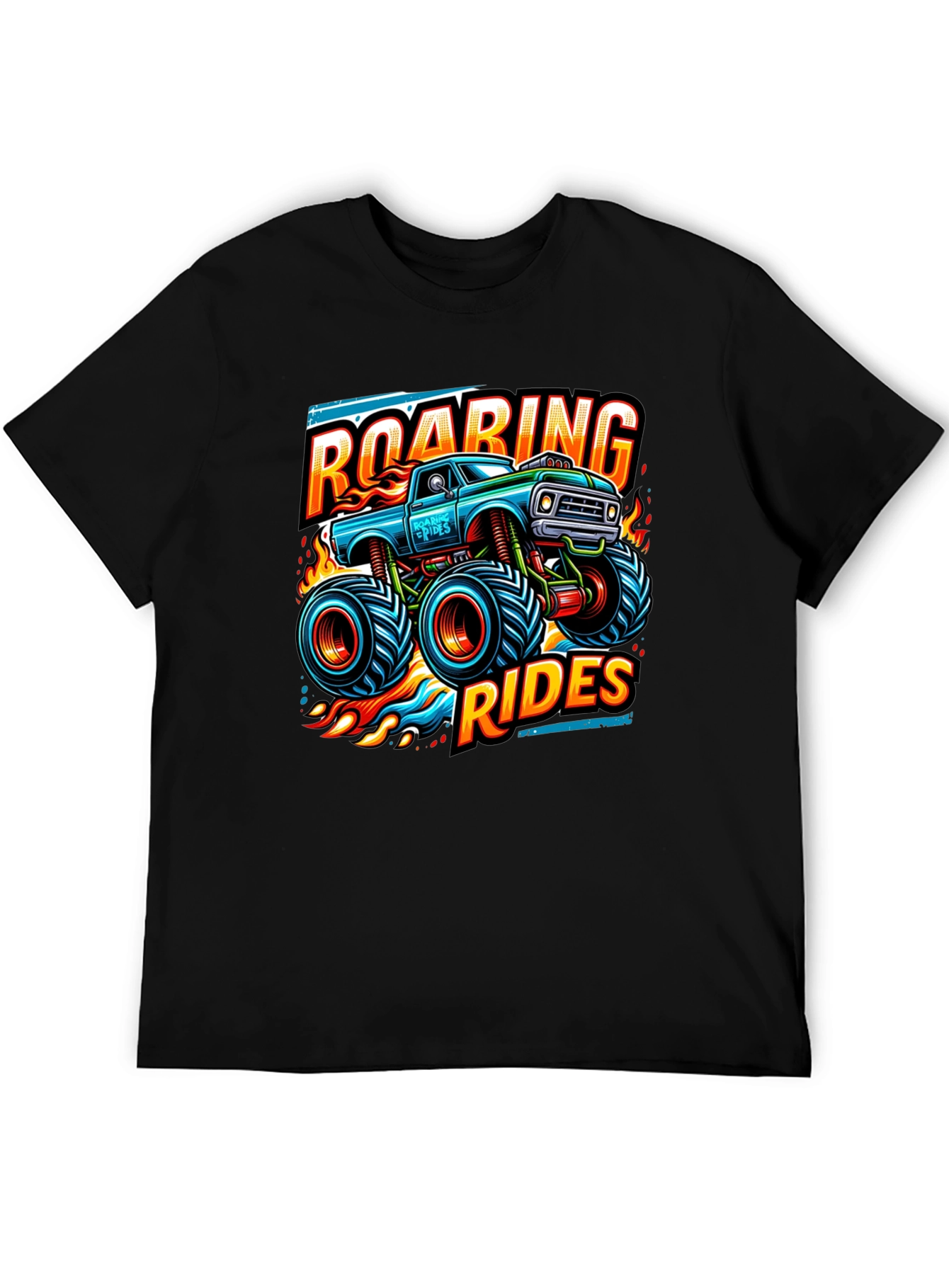 Roaring Rides Monster Truck Graphic Tee