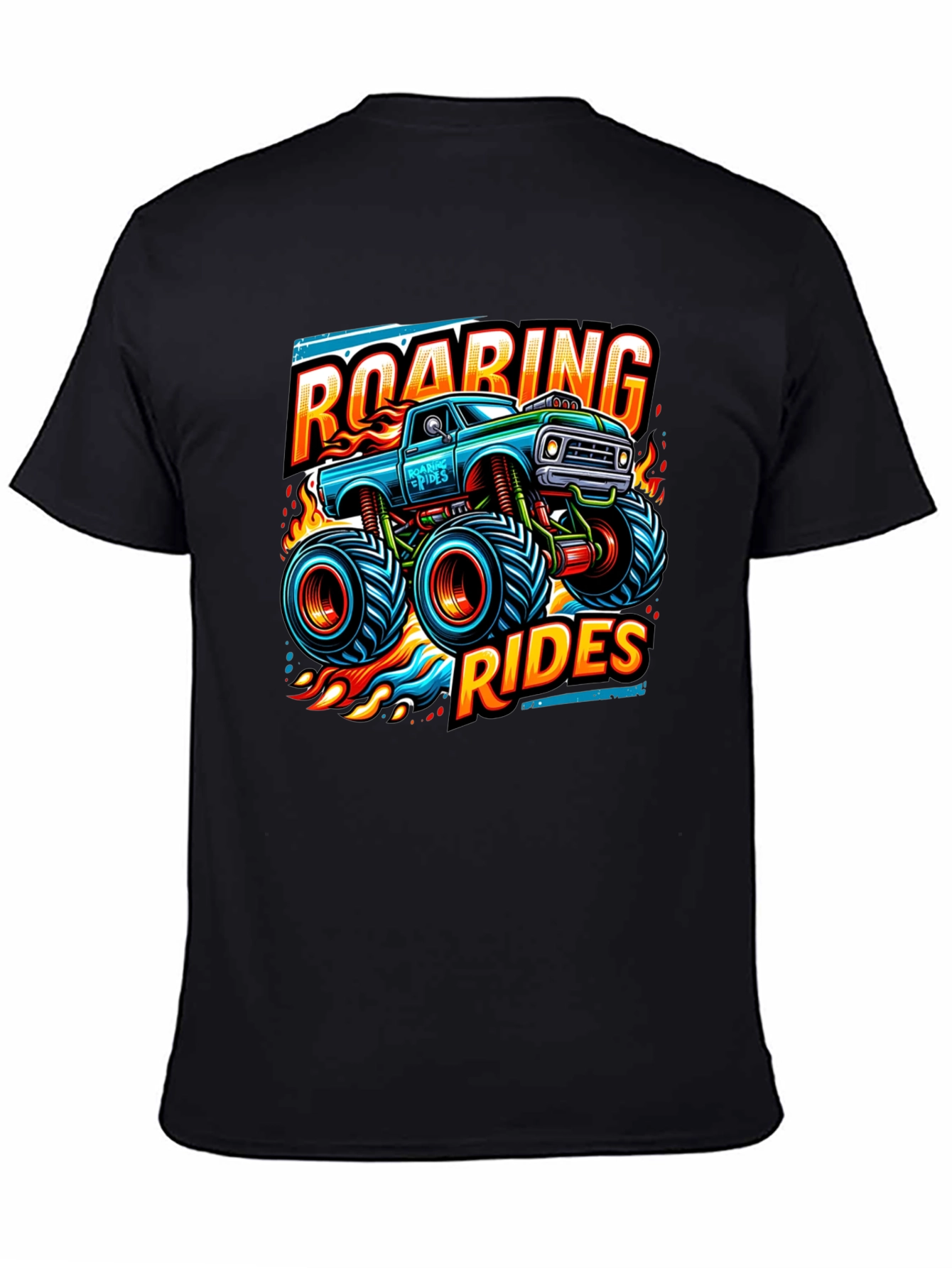 Roaring Rides Monster Truck Graphic Tee