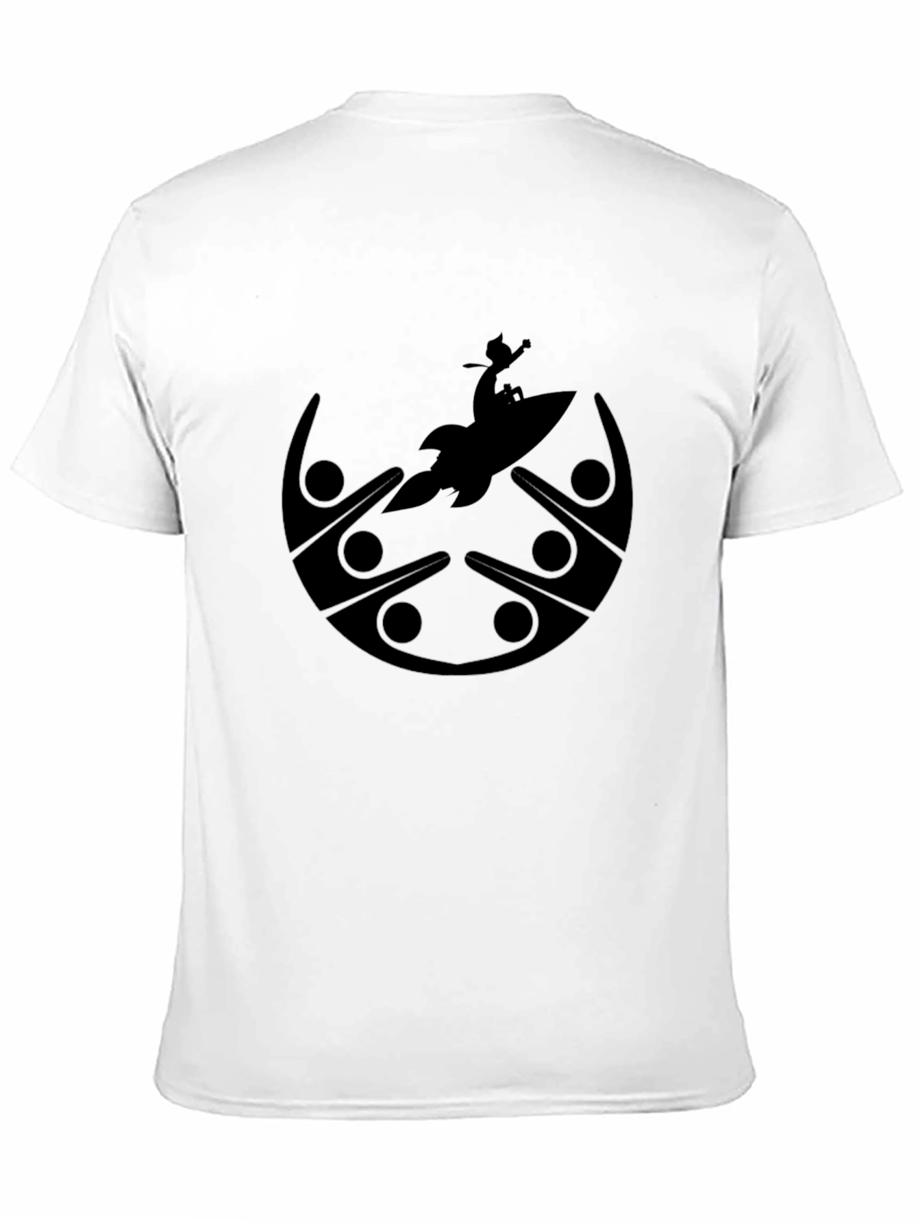 Black Rocket Ride Graphic Tee