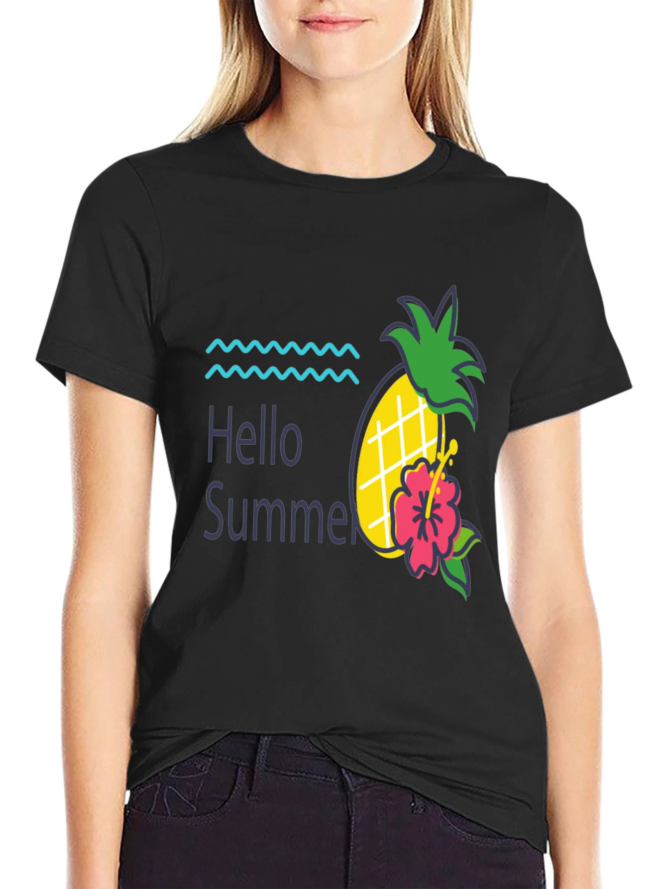 Hello Summer Pineapple T-Shirt