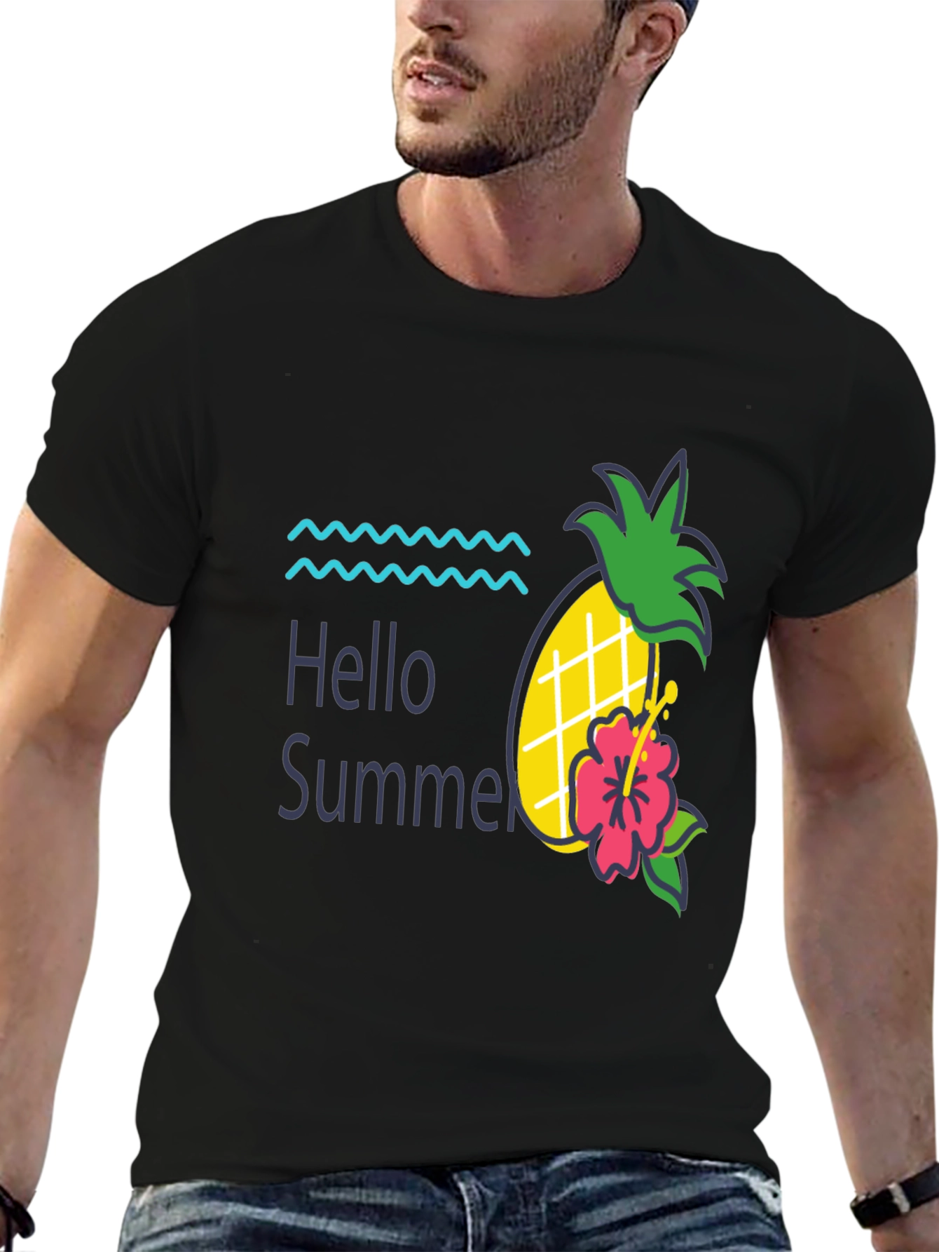 Hello Summer Pineapple T-Shirt