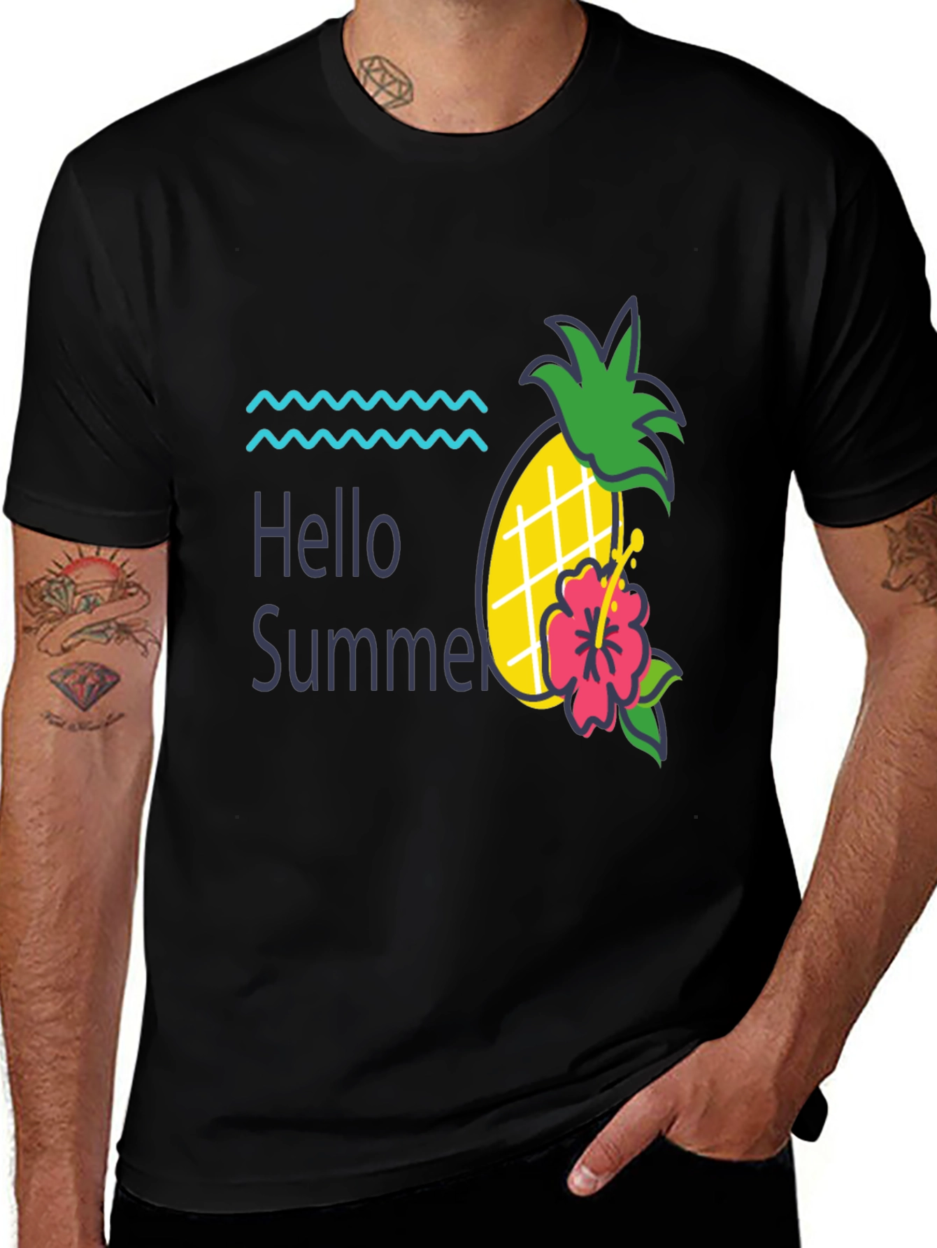 Hello Summer Pineapple T-Shirt
